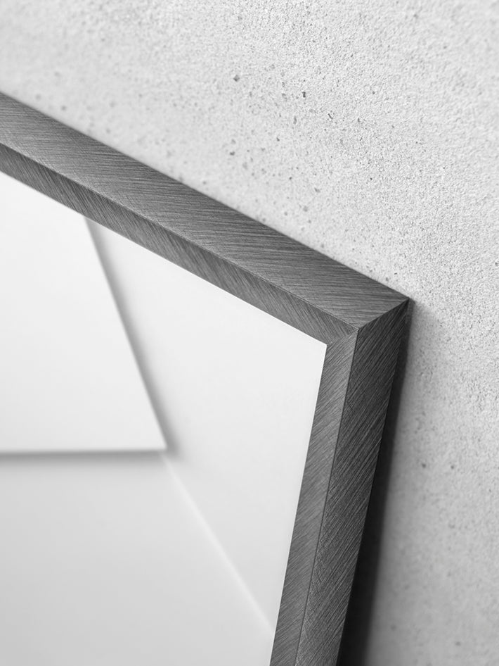 ChiCura Living, Art & Frames Alu Frame 70x100cm - Børstet Antracit - Glas - KUN V. AFHENTNING Frames / Alu Premium Brushed Anthracite