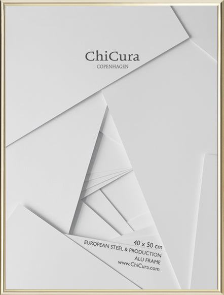 ChiCura Living, Art & Frames Alu Ramme 40x50cm - Guld - Akrylglas Frames / Alu Premium Golden
