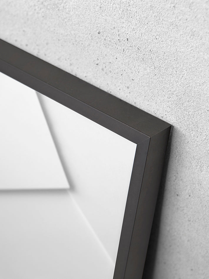 ChiCura Living, Art & Frames Alu Ramme 50x70cm - Sort - Glas Frames / Alu Premium Black