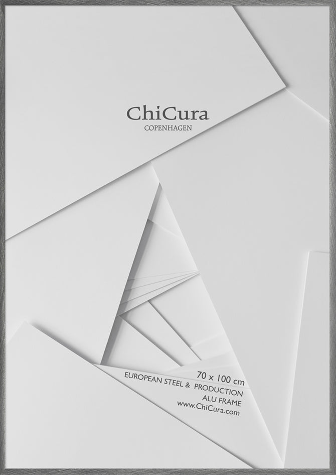 ChiCura Living, Art & Frames Alu Ramme 70x100cm - Børstet Antracit - Akrylglas Frames / Alu Premium Brushed Anthracite