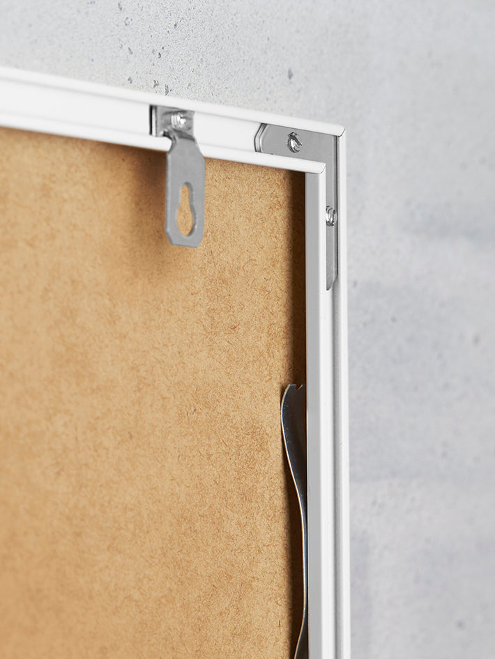 ChiCura Living, Art & Frames Alu Ramme 70x100cm - Hvid - Akrylglas Frames / Alu Premium White