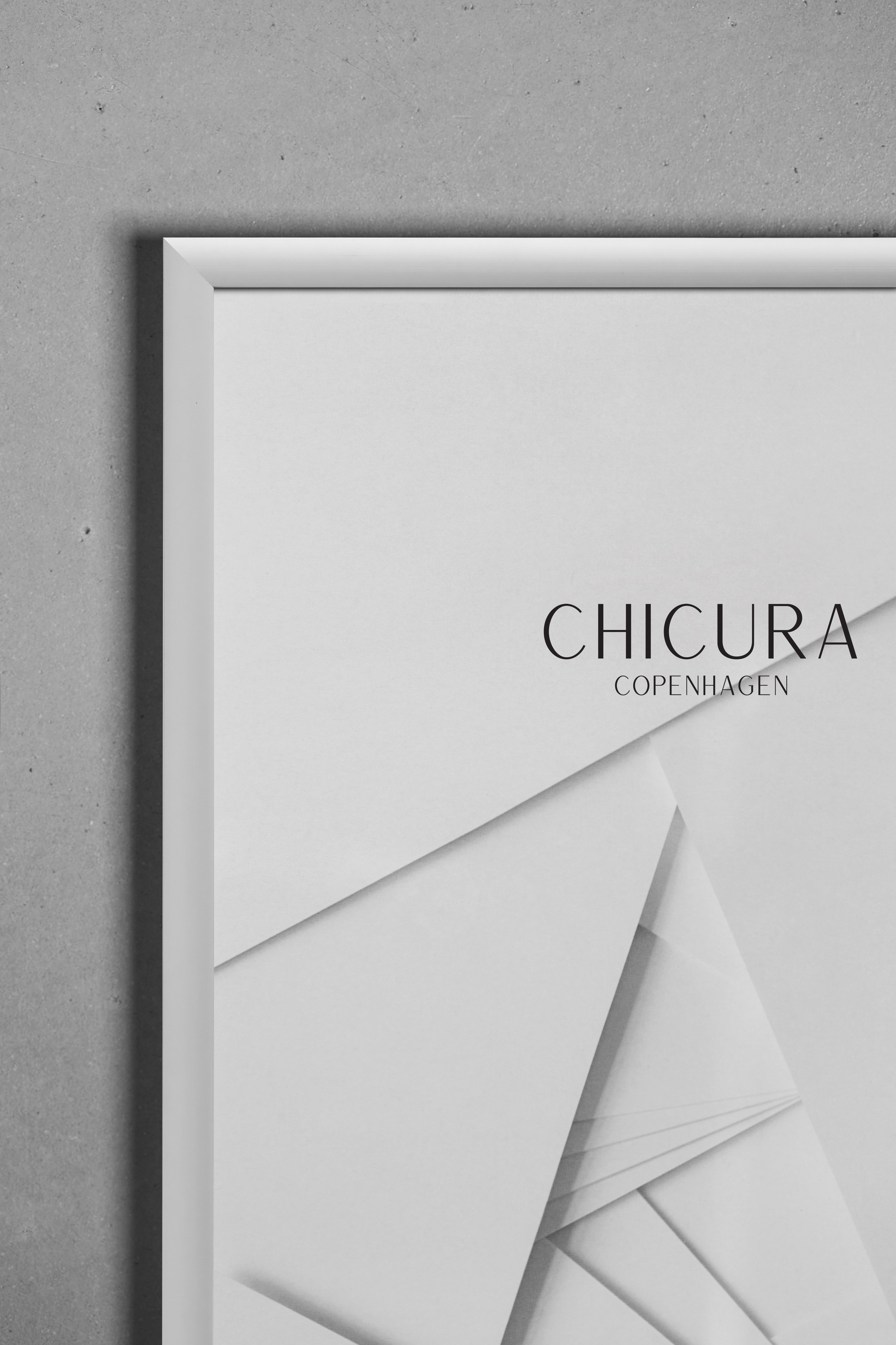 ChiCura Living, Art & Frames Alu Ramme E - 50x70cm - Sølv - Glas Frames / Alu E-Series Silver