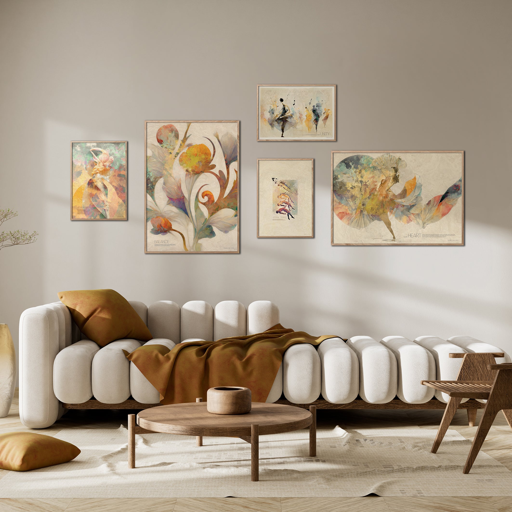 ChiCura Posters Astral Travel Posters / The Mindful Heart 1. English Poster Quotes