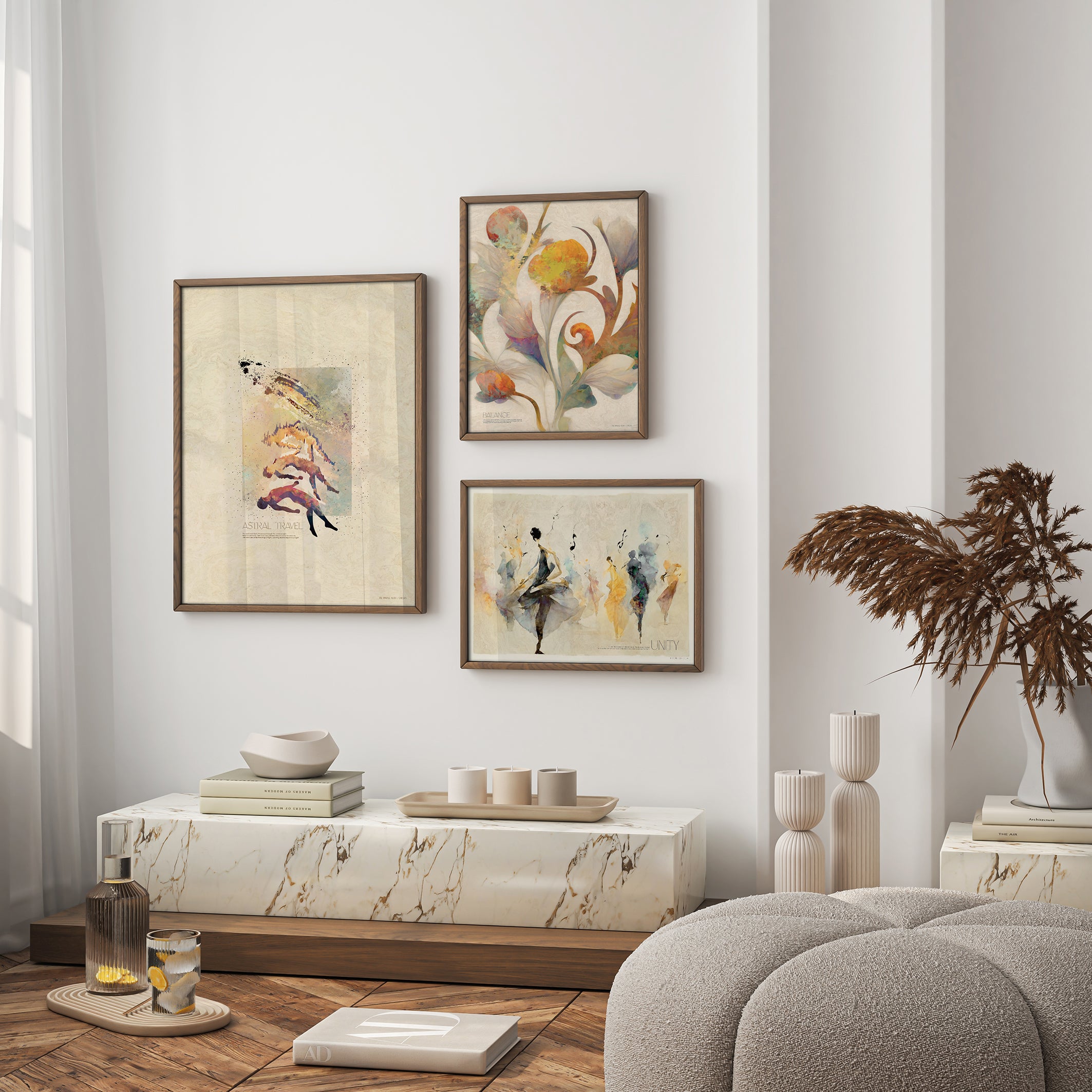 ChiCura Posters Astral Travel Posters / The Mindful Heart 1. English Poster Quotes