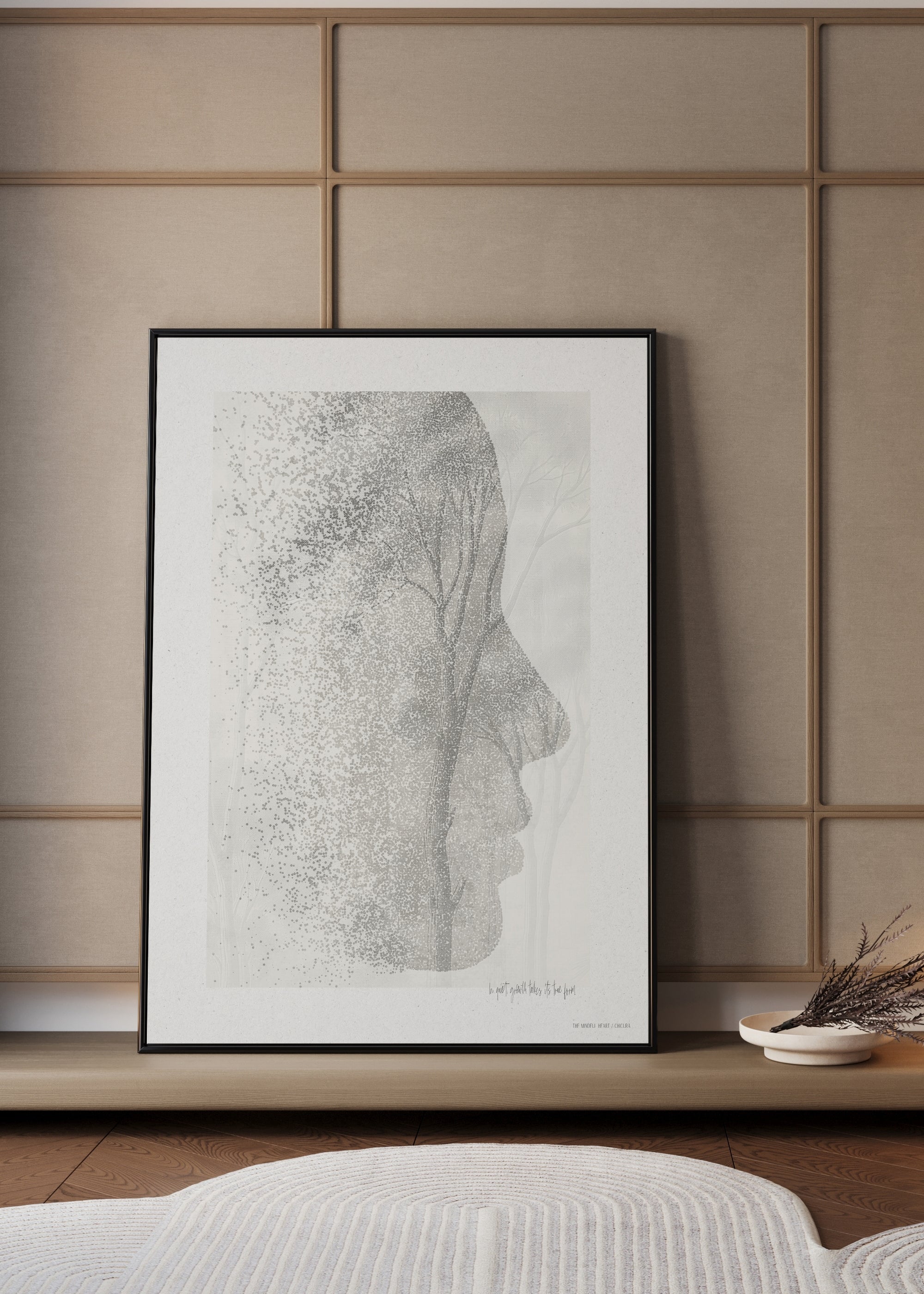 ChiCura Posters Becoming Posters / The Mindful Heart 1. English Poster Quotes