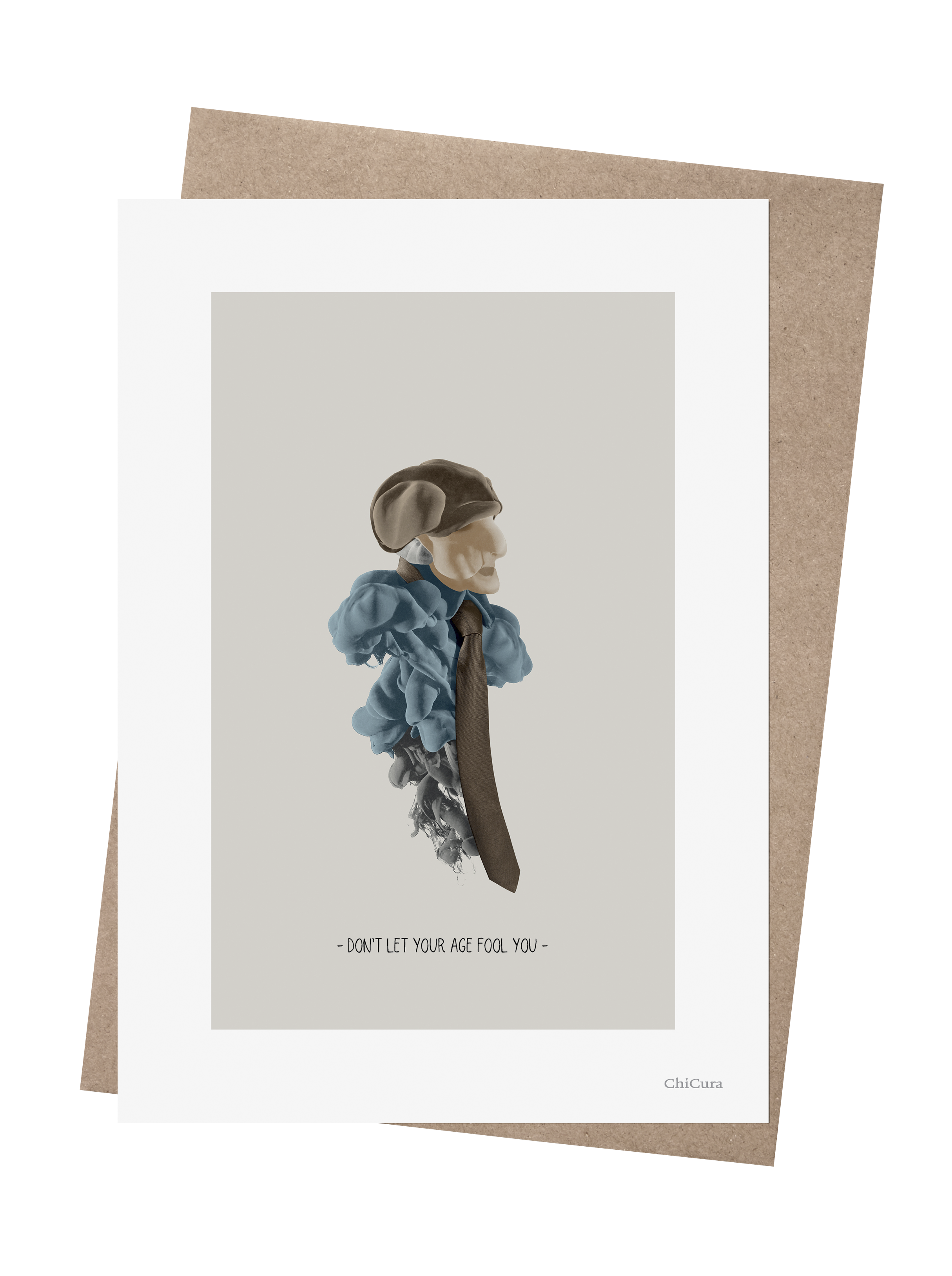 ChiCura Living, Art & Frames Do Not Let Your Age Fool You - A5 Art Cards Multiple Color
