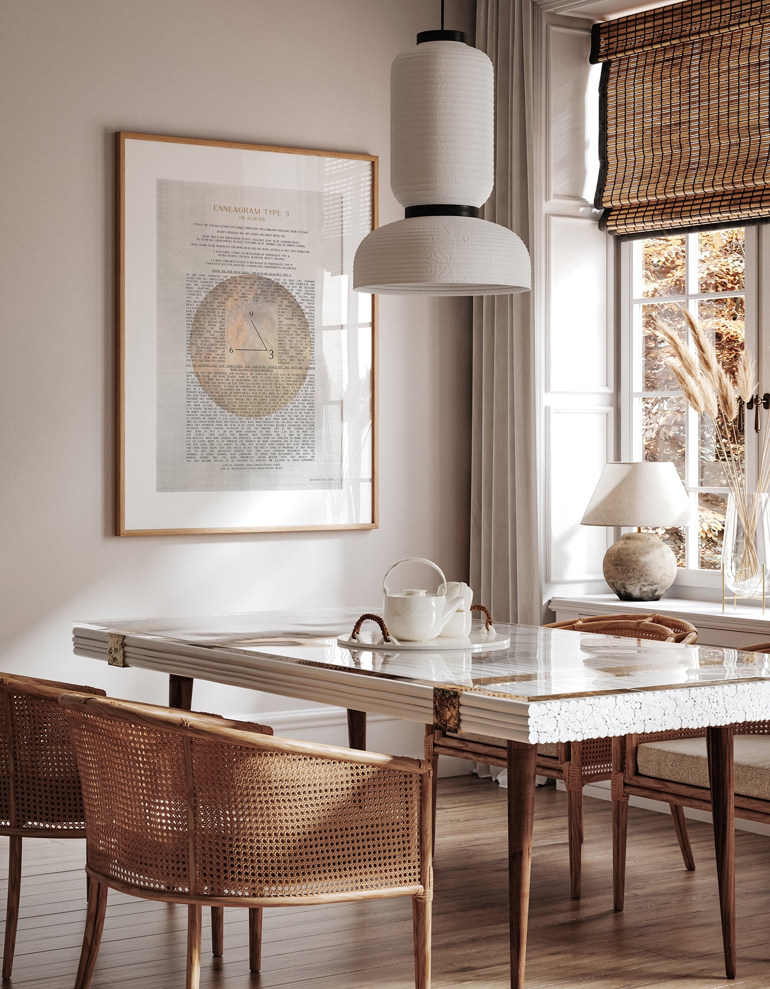 ChiCura Posters ENNEAGRAM TYPE 4 Posters / Enneagram 1. English Poster Quotes