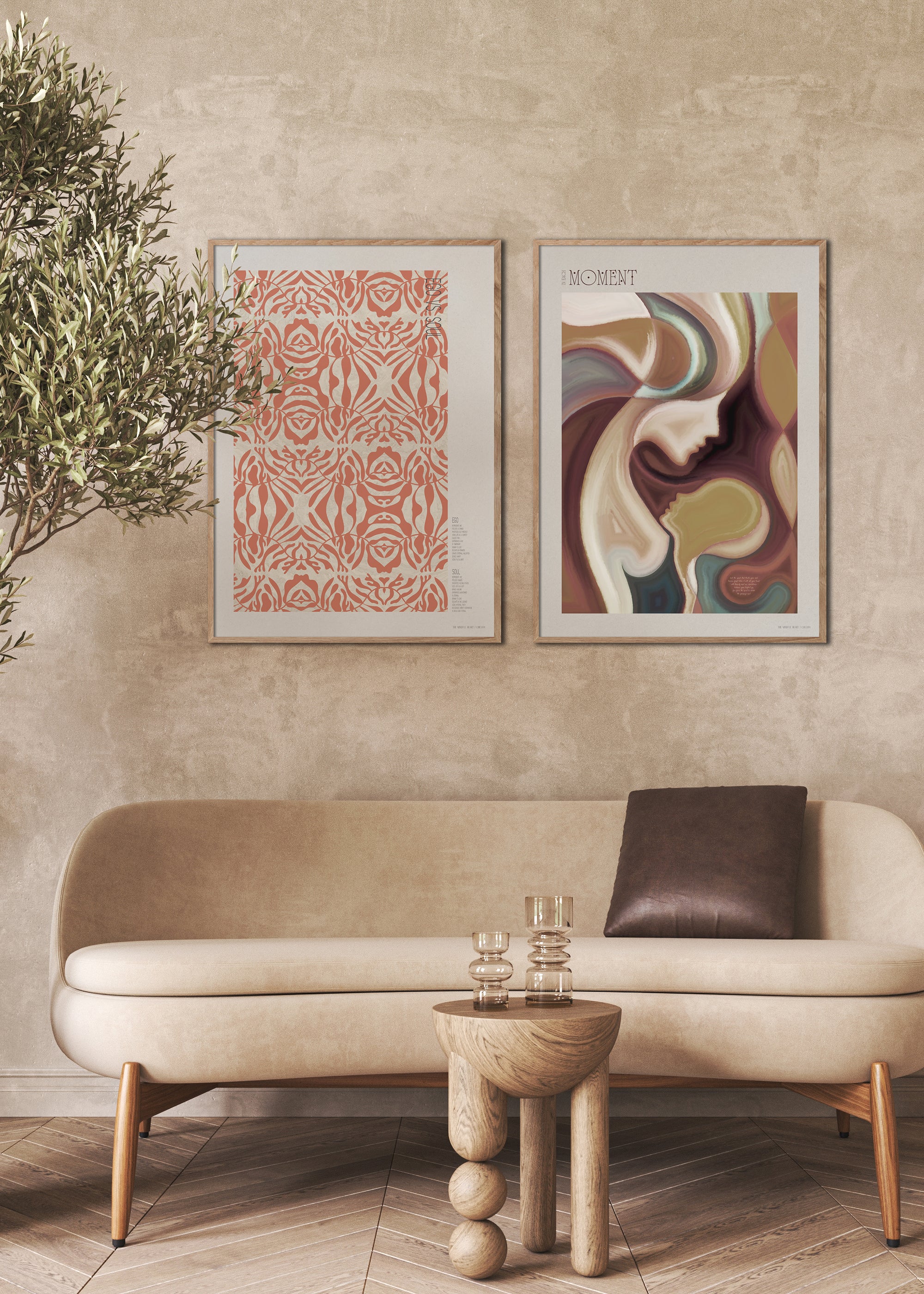 ChiCura Posters Ego Vs. Soul Posters / The Mindful Heart 1. English Poster Quotes