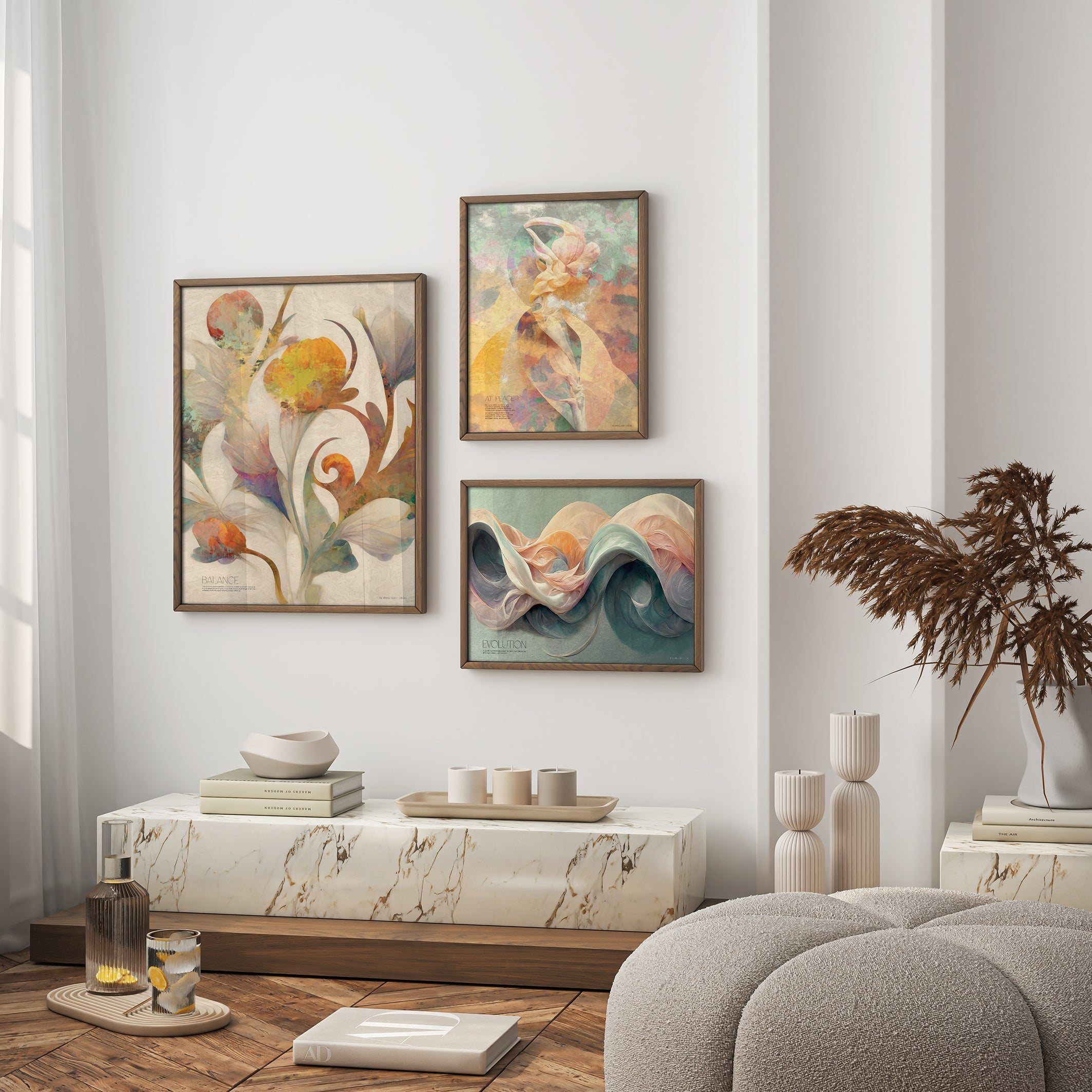 ChiCura Posters Evolution Posters / The Mindful Heart 1. English Poster Quotes