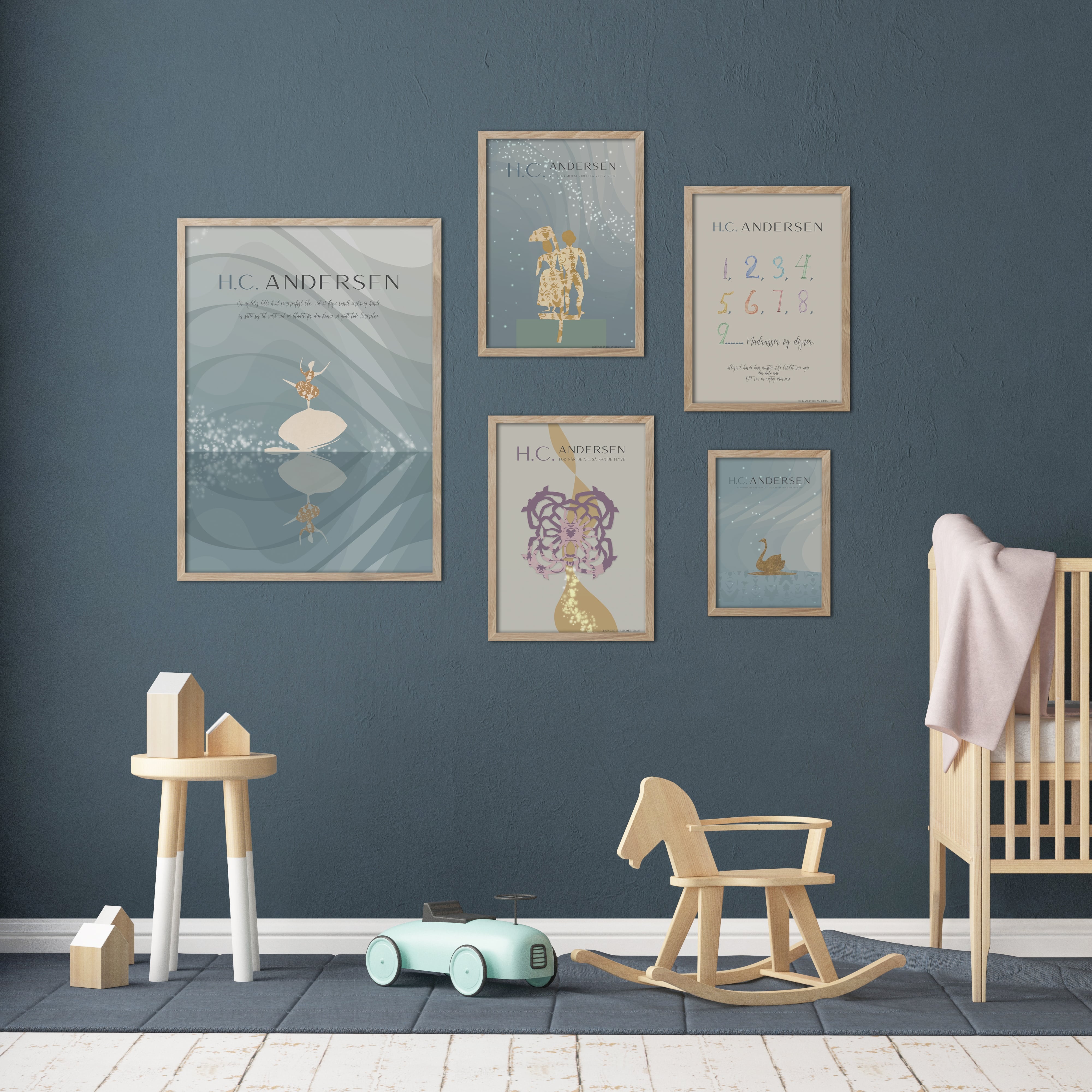 ChiCura Posters H.C. Andersen - 123 Posters / H.C. Andersen Kids