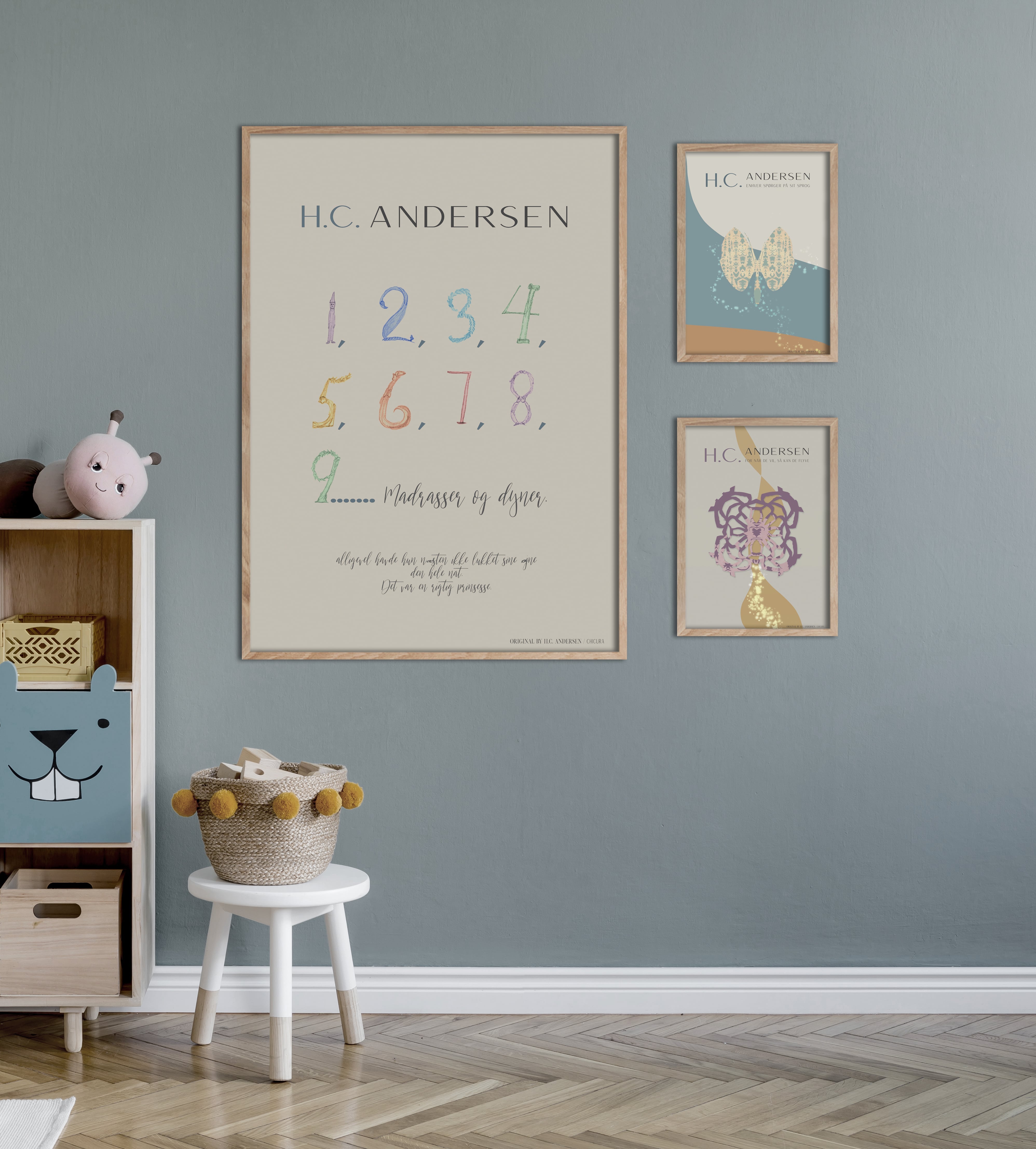 ChiCura Posters H.C. Andersen - 123 Posters / H.C. Andersen Kids