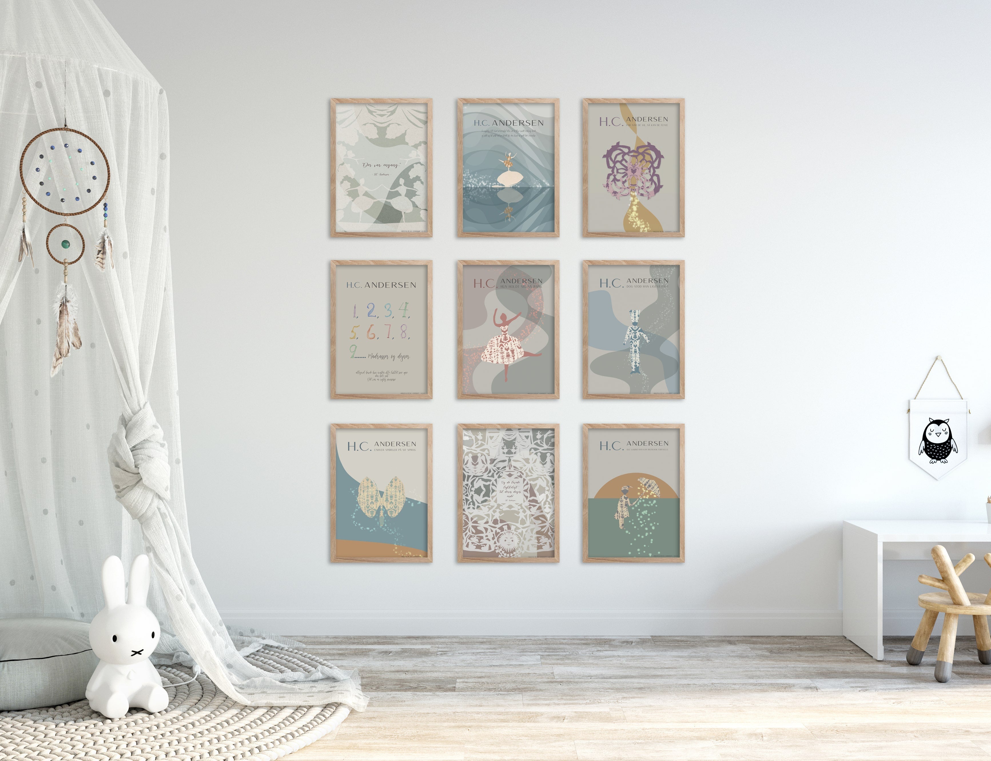 ChiCura Posters H.C. Andersen - 123 Posters / H.C. Andersen Kids