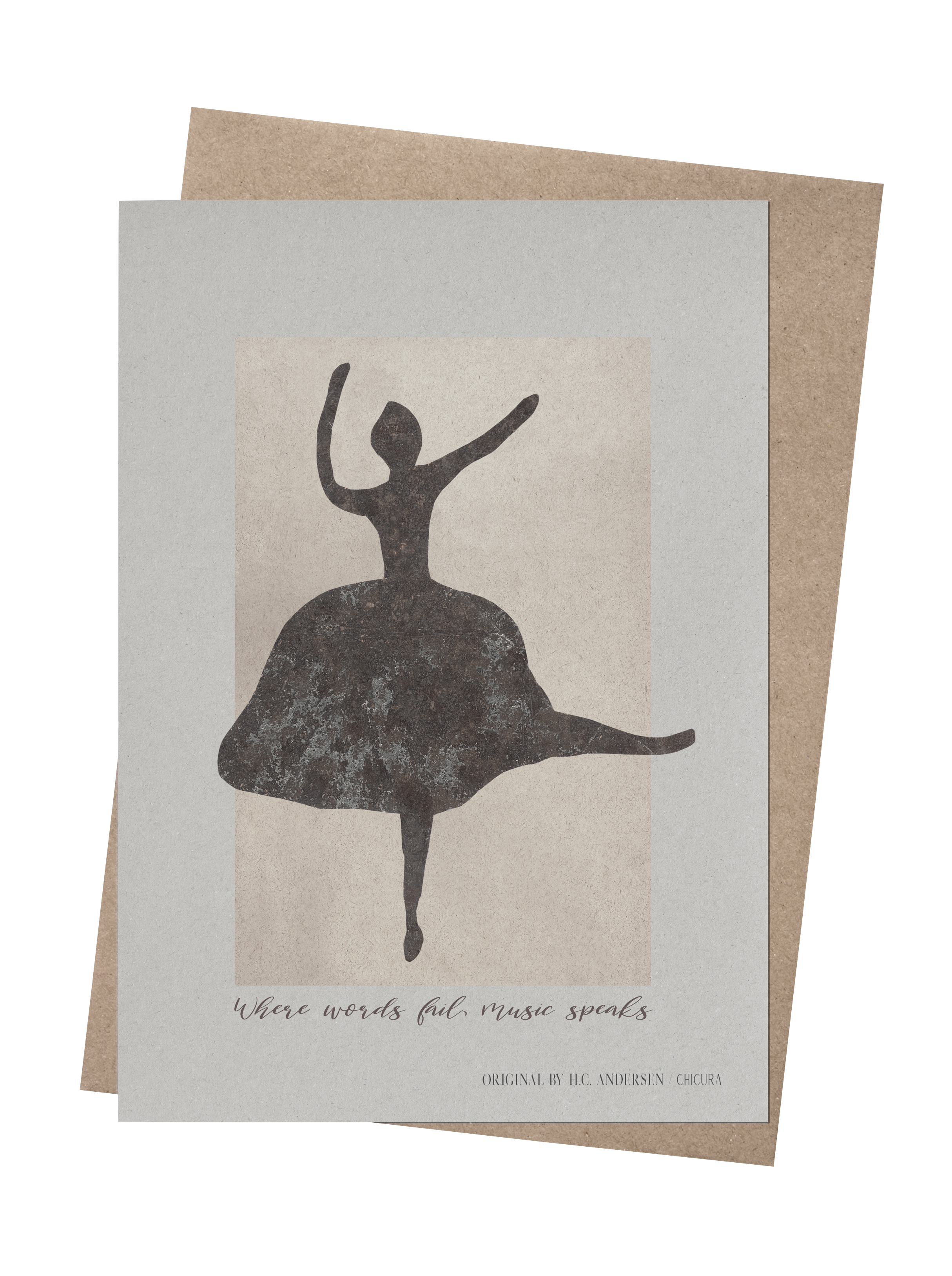 ChiCura Living, Art & Frames H.C. Andersen - Dancer Art Cards
