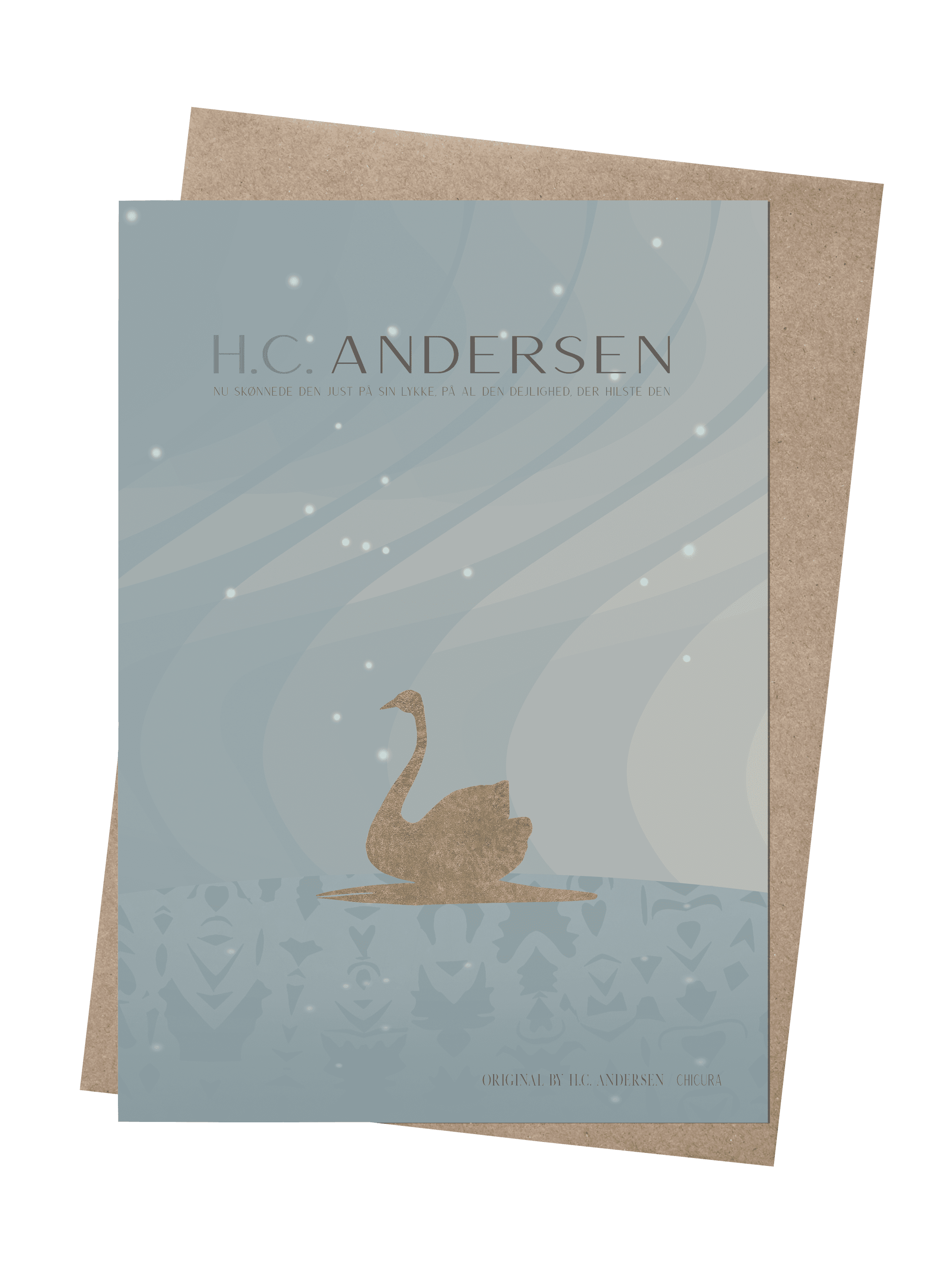 ChiCura Living, Art & Frames H.C. Andersen - Den Smukke Ælling Art Cards Kids