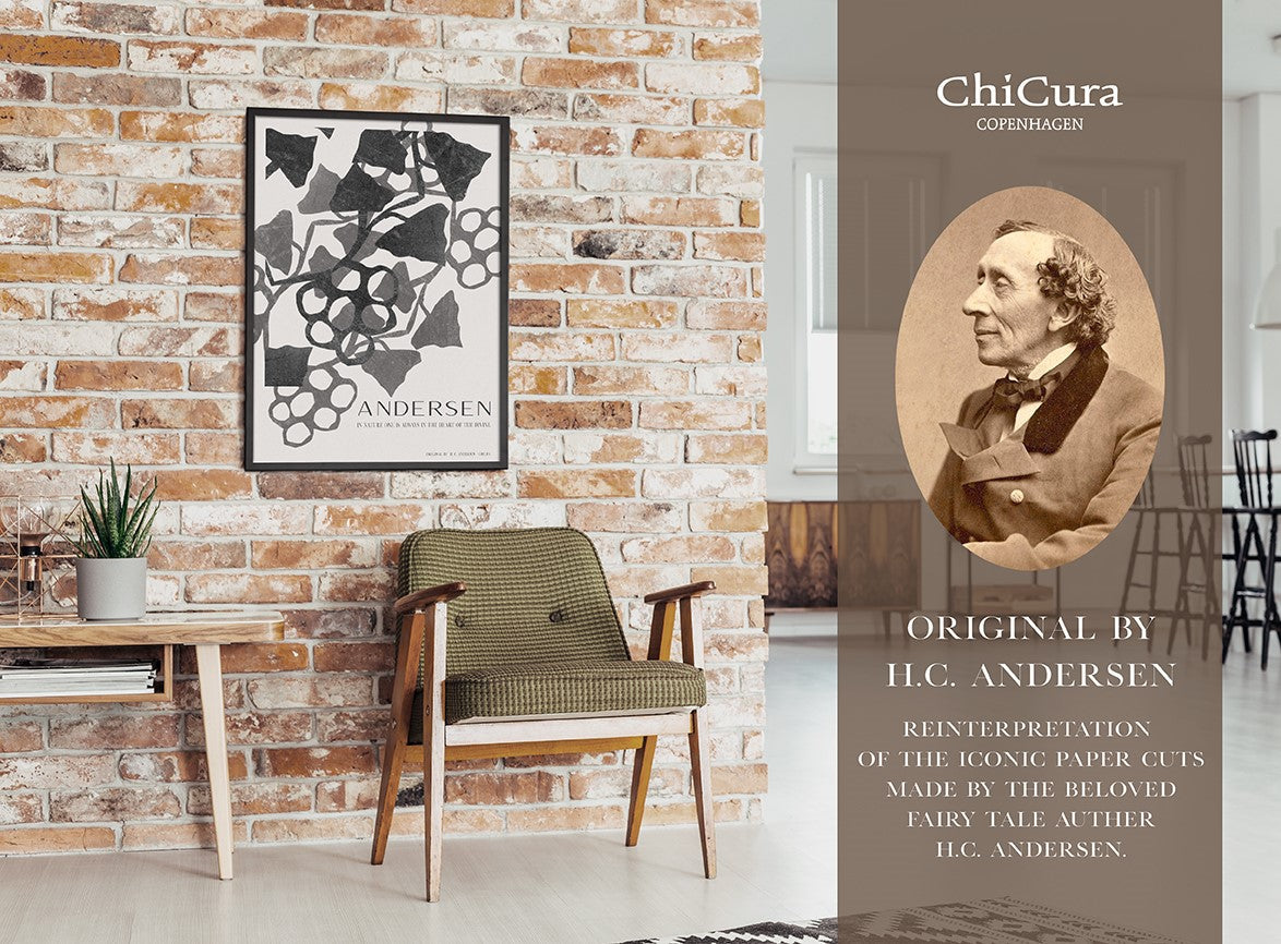 ChiCura Posters H.C. Andersen - Leafs & Grapes Posters / H.C. Andersen