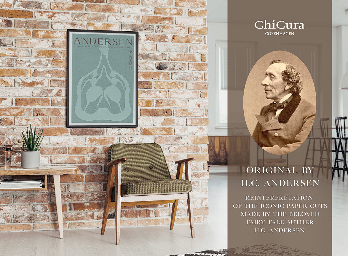 ChiCura Posters H.C. Andersen - No Limit - Green Posters / H.C. Andersen