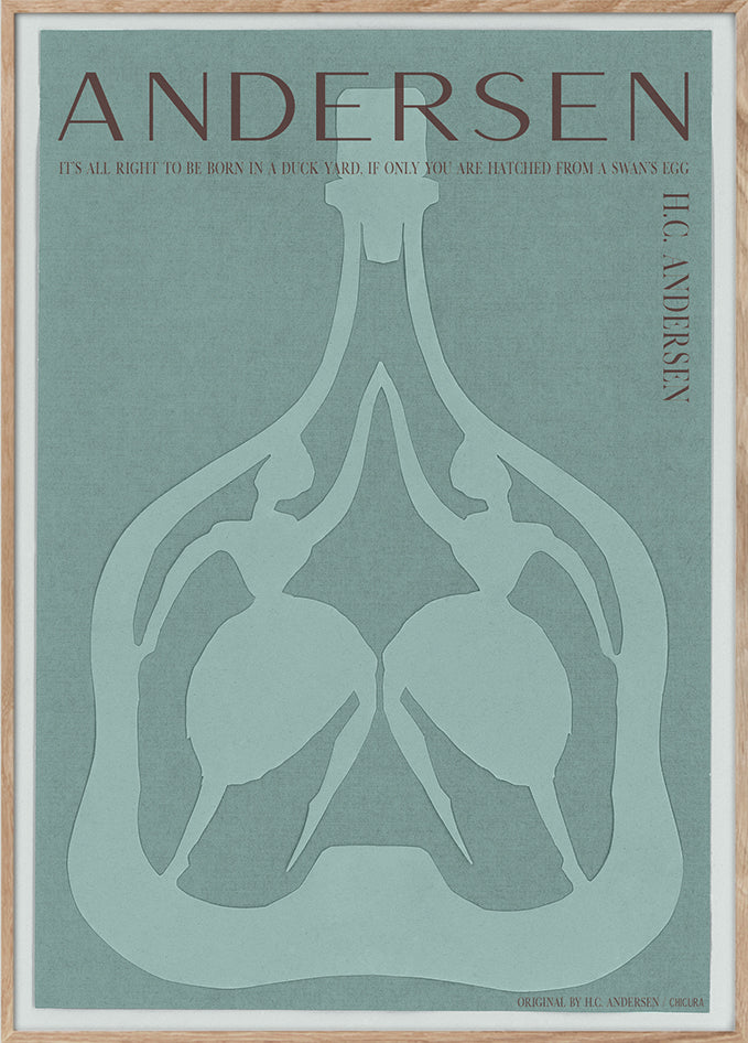 ChiCura Posters H.C. Andersen - No Limit - Green Posters / H.C. Andersen 1. English Poster Quotes