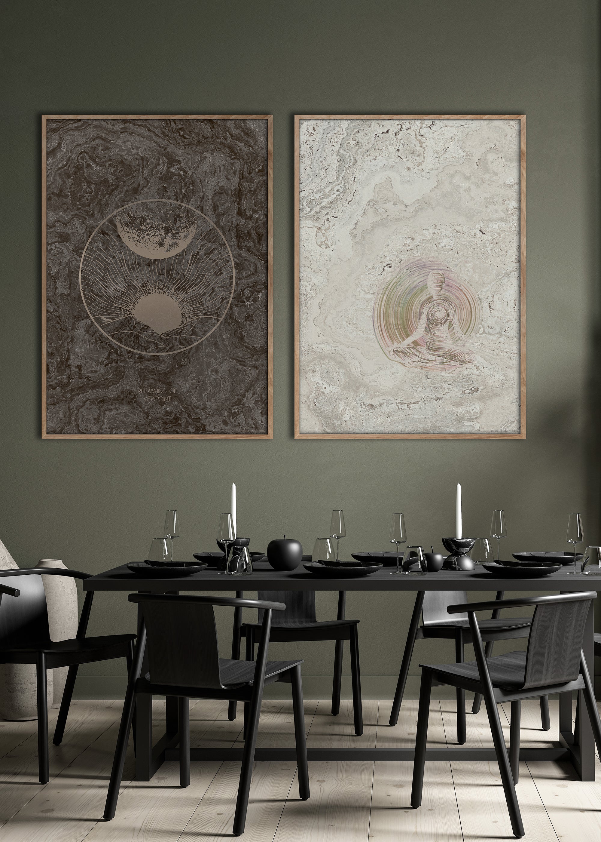 ChiCura Posters Heart Guidance Posters / The Mindful Heart 1. English Poster Quotes