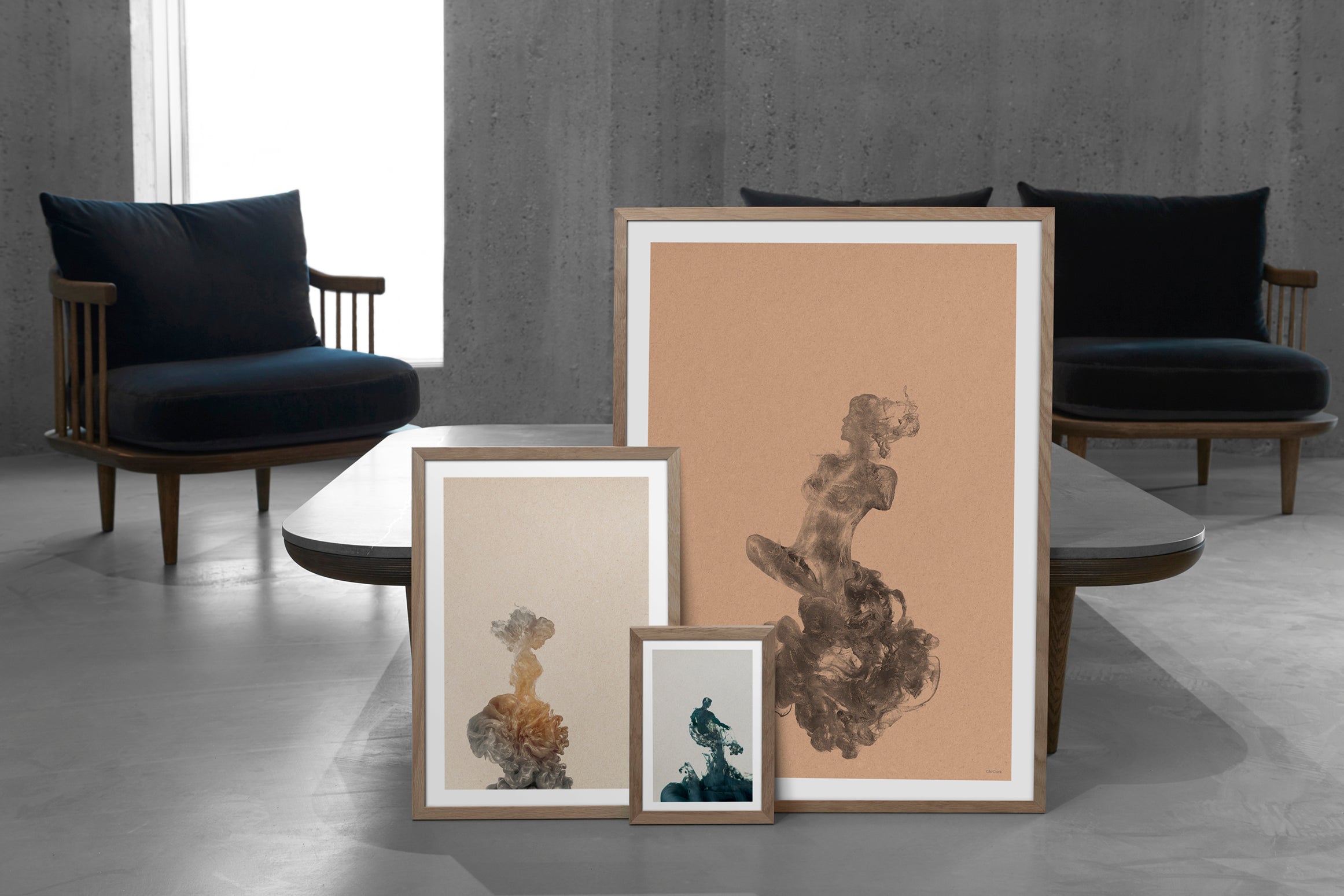 ChiCura Posters Helping Hand - 50x70cm Posters / Ink Multiple Color