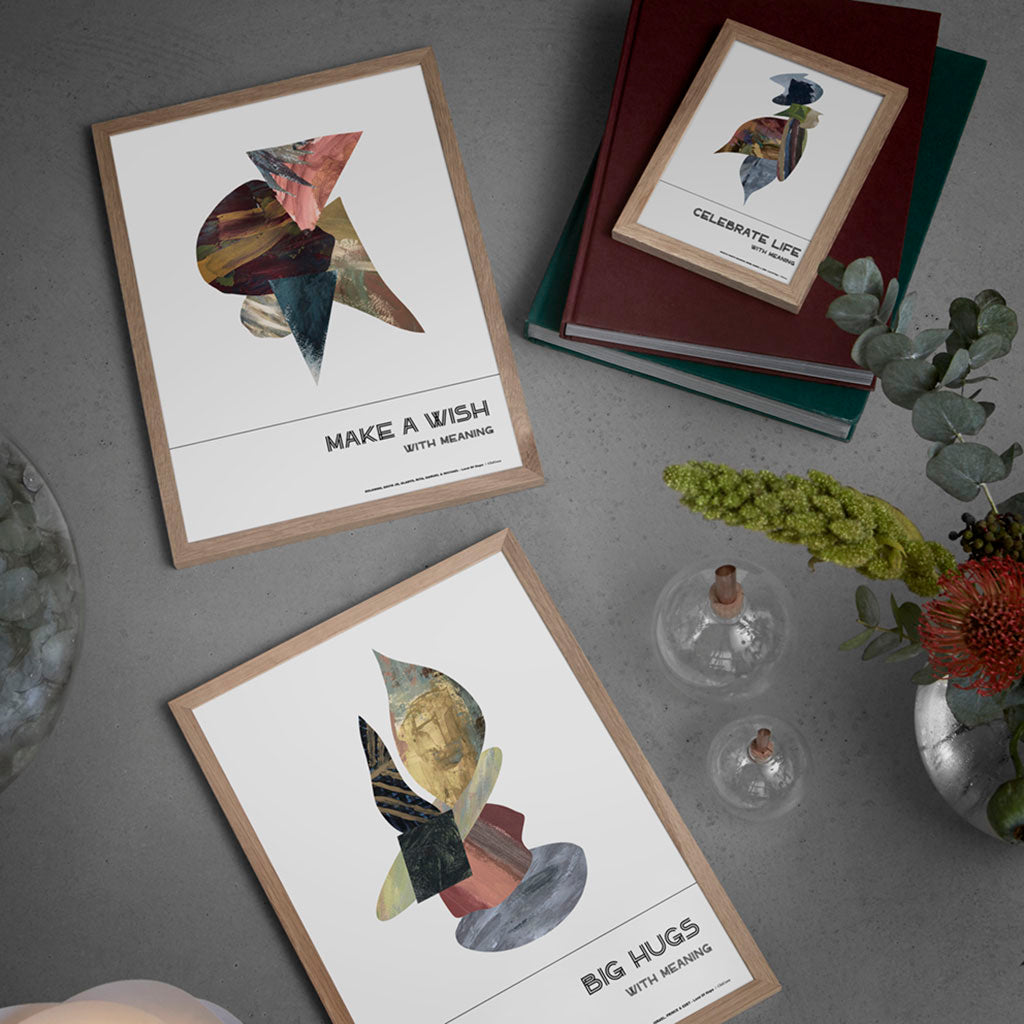 ChiCura Posters Land Of Hope - Mix 2 (With text) - 50x70cm Posters / Project: Land Of Hope Multiple Color