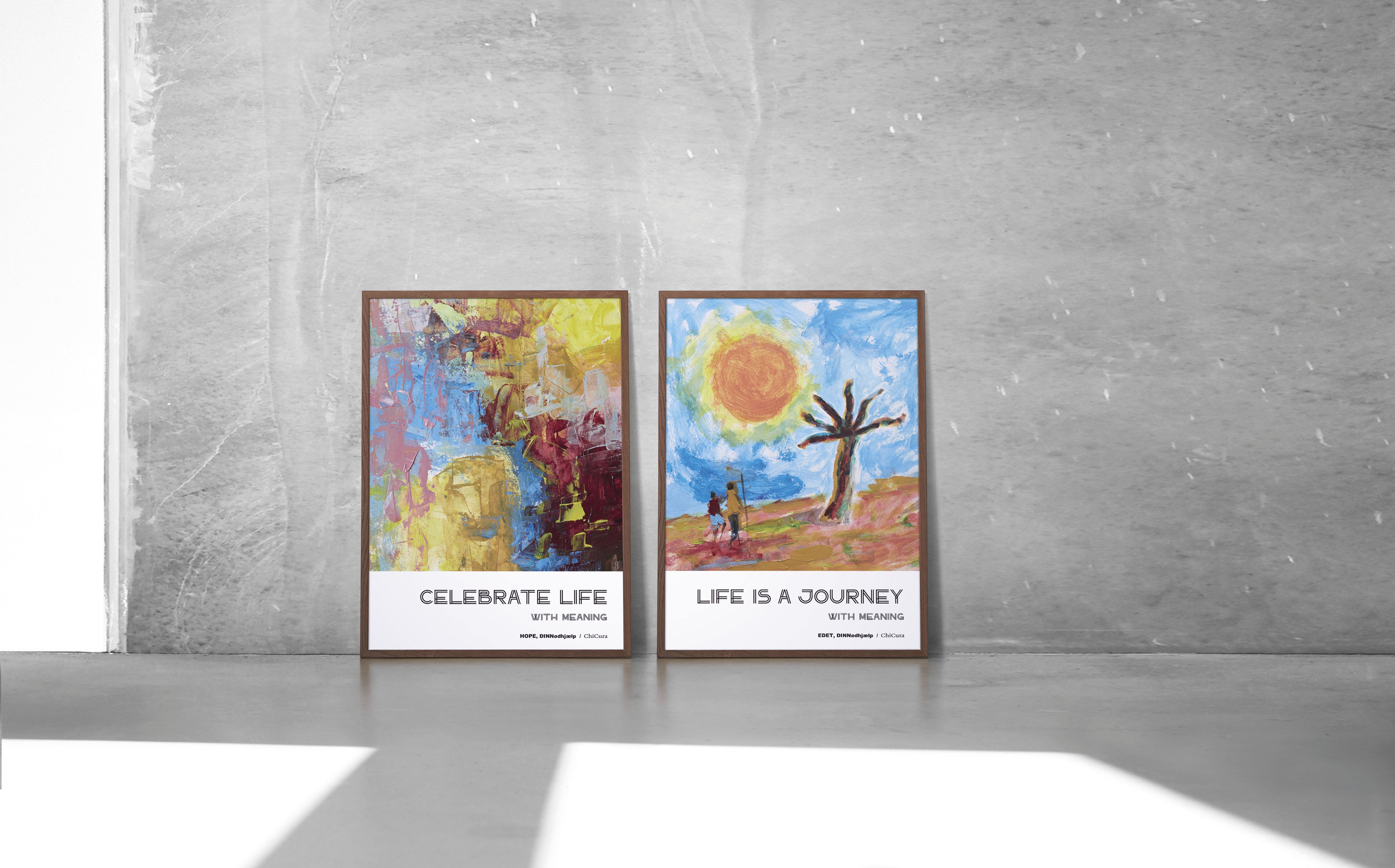 ChiCura Posters Land Of Hope - Mix 2 (With text) - 50x70cm Posters / Project: Land Of Hope Multiple Color