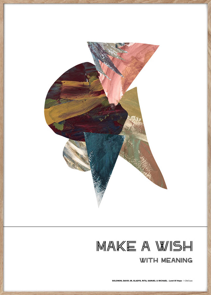 ChiCura Posters Land Of Hope - Mix 2 (With text) - A3 Posters / Project: Land Of Hope Multiple Color