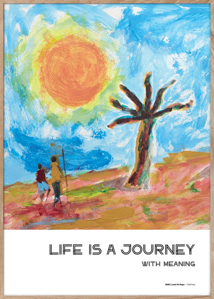 ChiCura Posters Land Of Hope - by Edet (With text) - 50x70cm Posters / Project: Land Of Hope Multiple Color