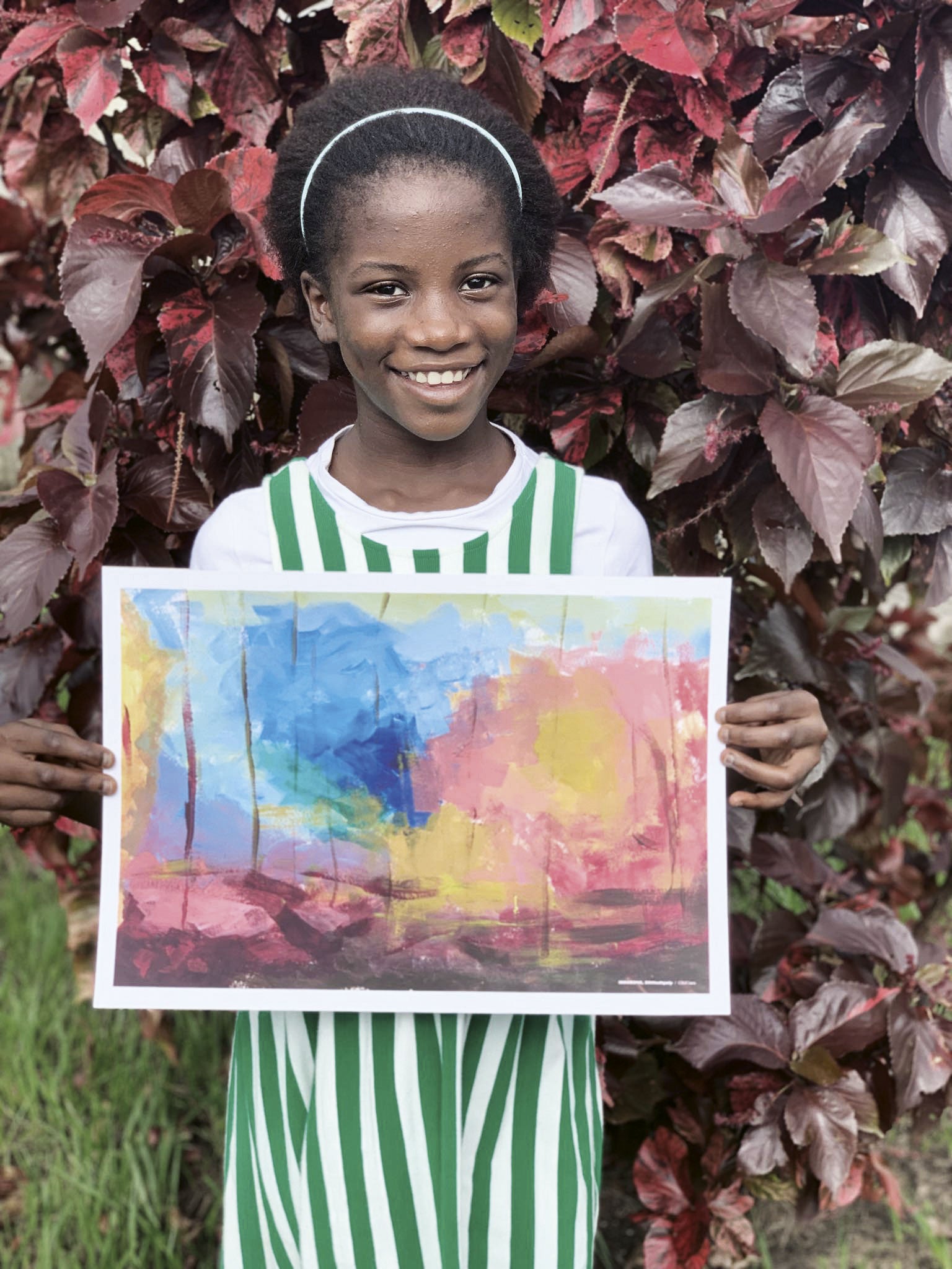 ChiCura Posters Land Of Hope - by Imaobong (With text) - 50x70cm Posters / Project: Land Of Hope Multiple Color