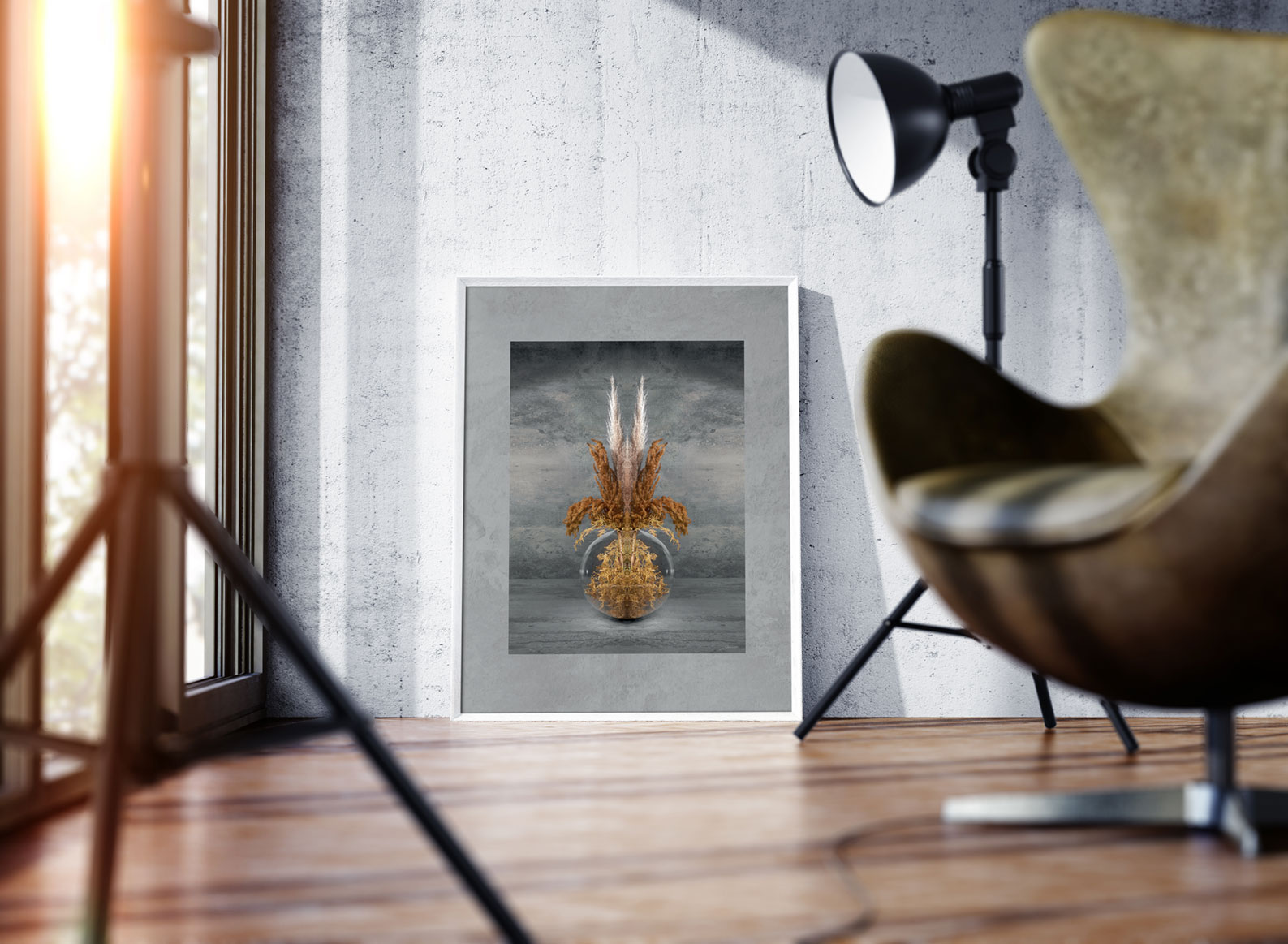 ChiCura Posters Mirror CC1 - 70x100cm Posters / Flowers & Plants Multiple Color