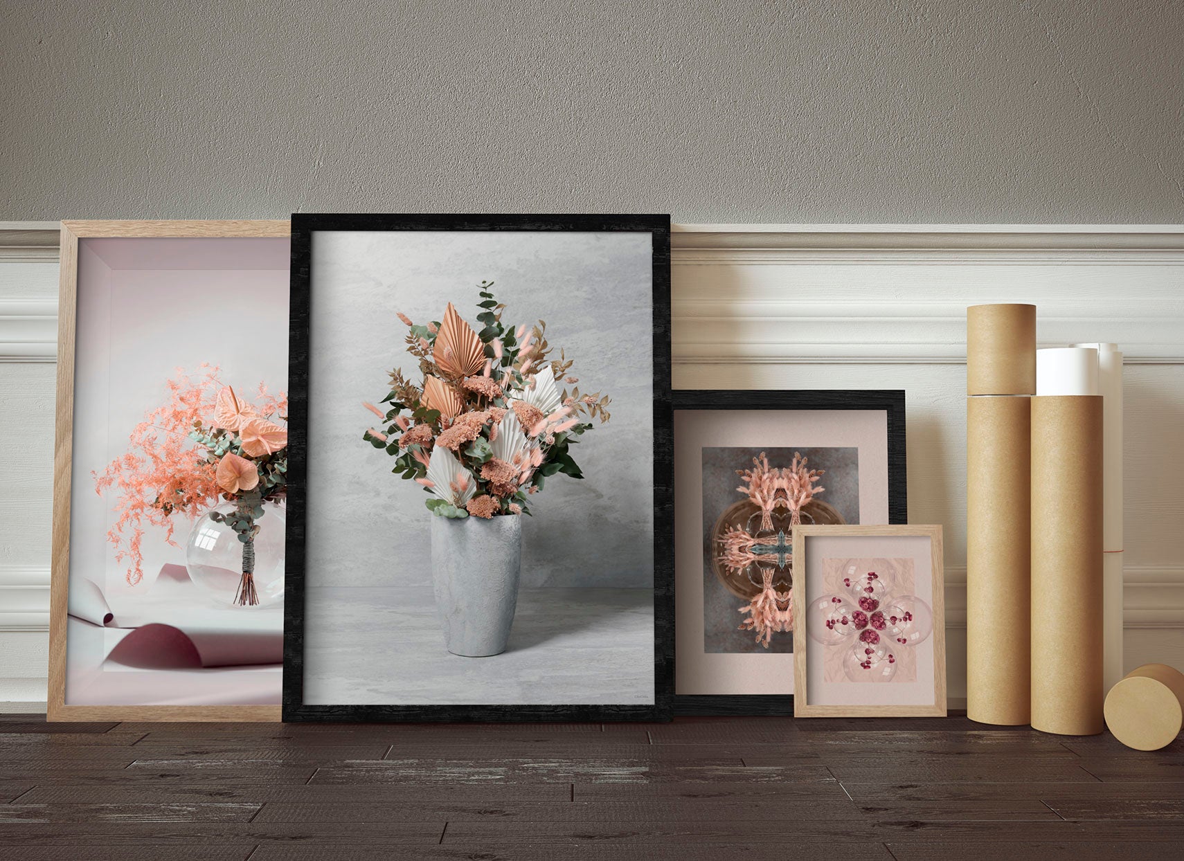 ChiCura Posters Mirror CC4 - 70x100cm Posters / Flowers & Plants Multiple Color