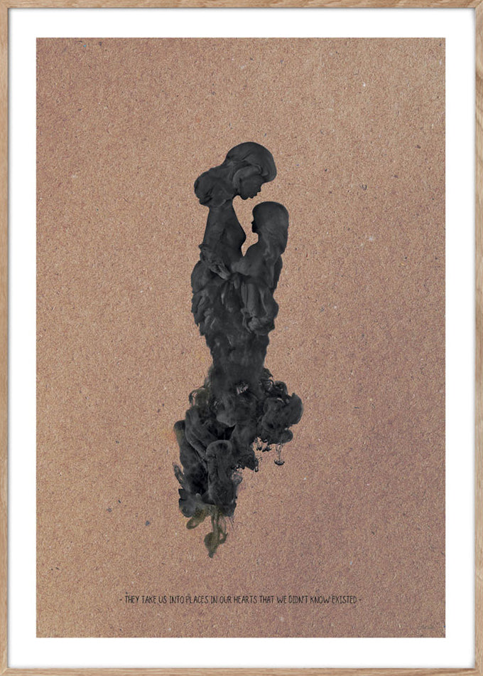 ChiCura Posters Mom And Child - A3 Posters / Ink Multiple Color