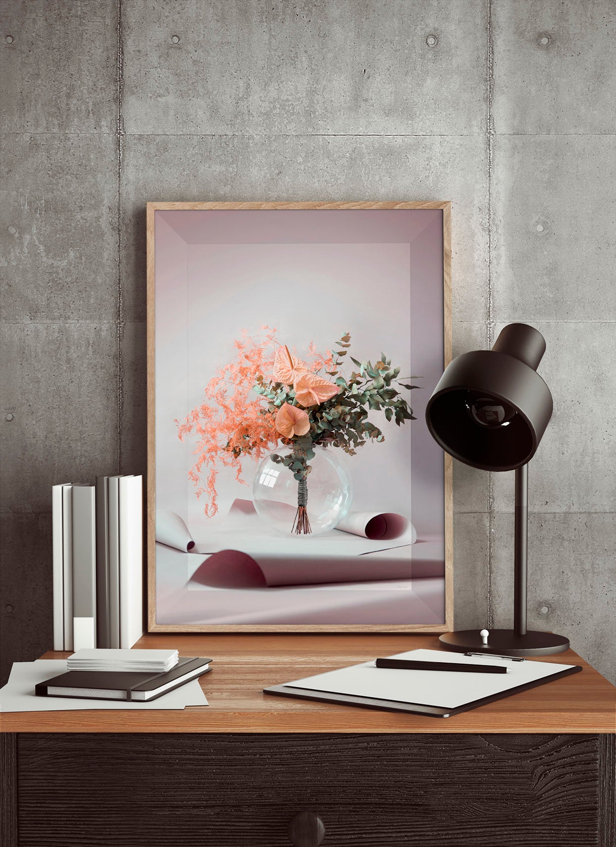 ChiCura Posters Saturday Bouquet - 70x100cm Posters / Flowers & Plants Multiple Color