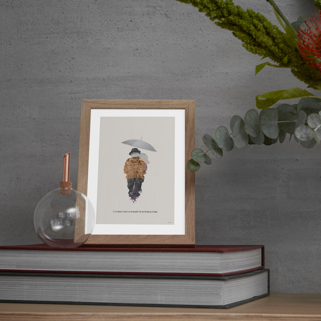 ChiCura Posters Strong Foundation - 50x70cm Posters / Ink Multiple Color