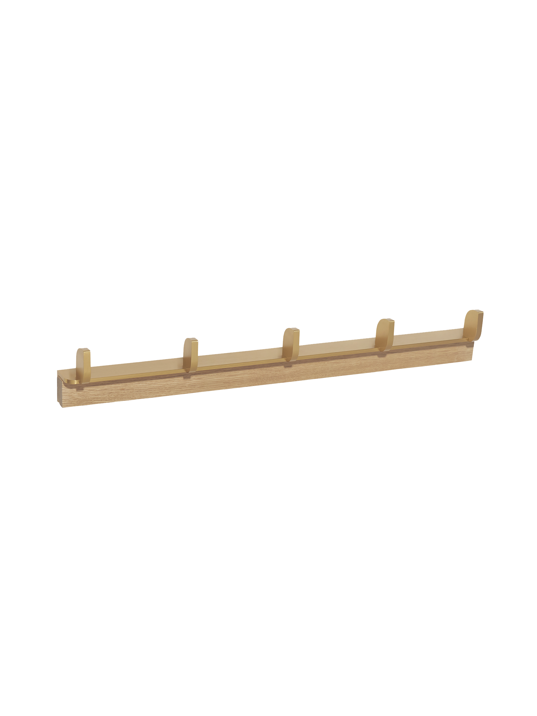 ChiCura Living, Art & Frames Tabula Knagerække Egetræ - 45 cm Living / Shelves, Racks & Hooks Oak