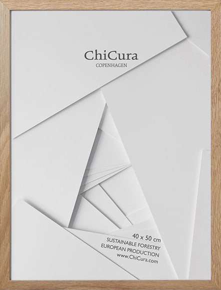 ChiCura Living, Art & Frames Træramme - 40x50cm - Egetræ - Akrylglas Frames / Wood Solid Oak