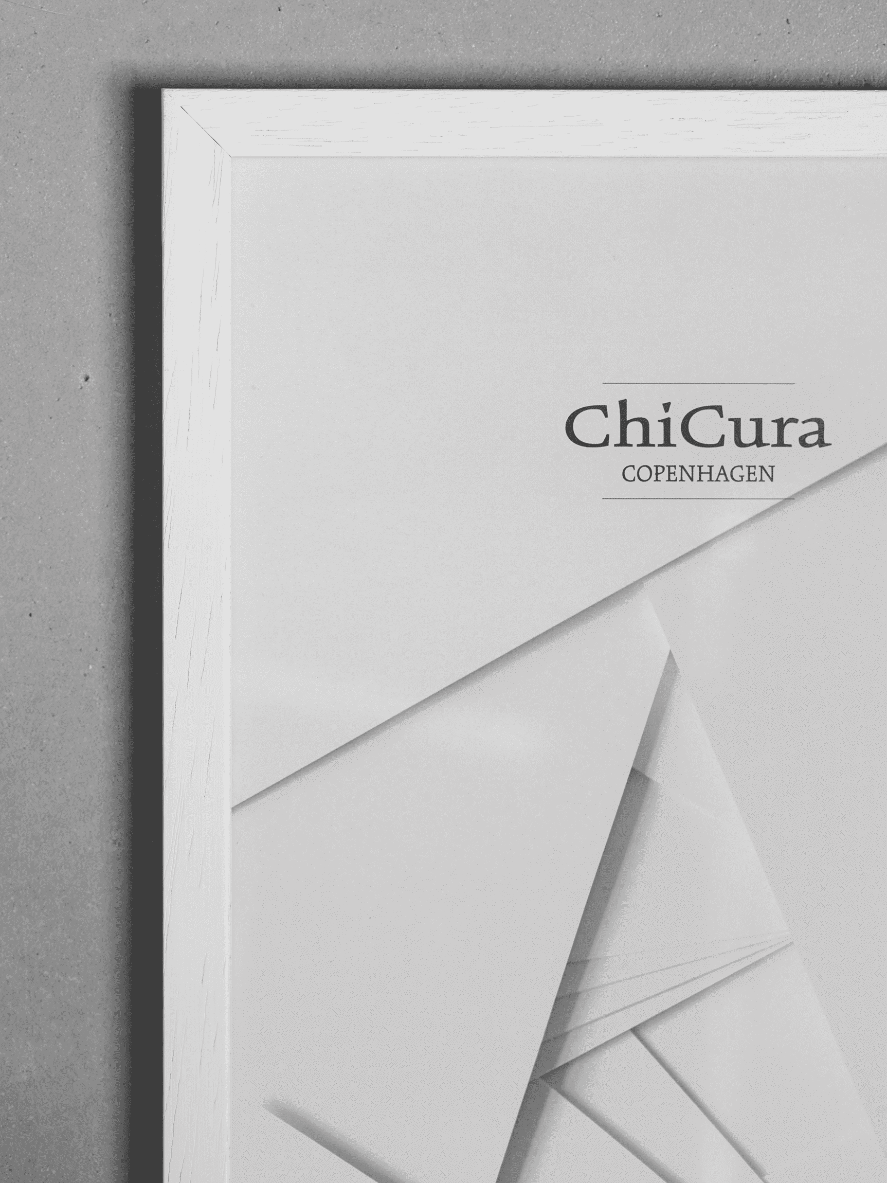 ChiCura Living, Art & Frames Træramme - A1 - Hvid - Akrylglas Frames / Wood White