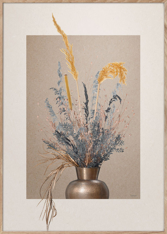 ChiCura Posters Vintage Flower Deco CC3 - A3 Posters / Flowers & Plants Multiple Color