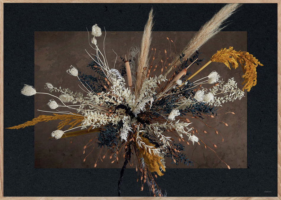 ChiCura Posters Vintage Flower Deco CC5 - 50x70cm Posters / Flowers & Plants Multiple Color