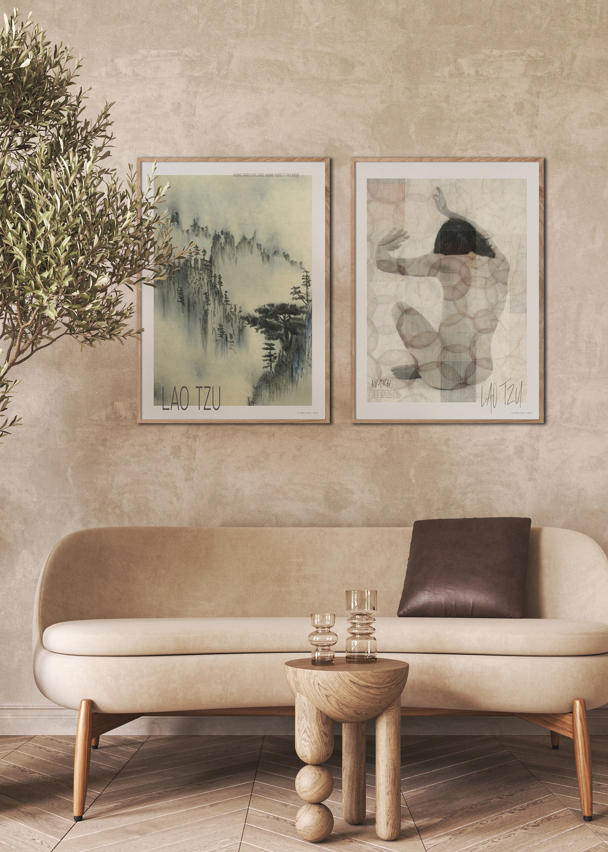 ChiCura Posters Watch Posters / The Mindful Heart 1. English Poster Quotes