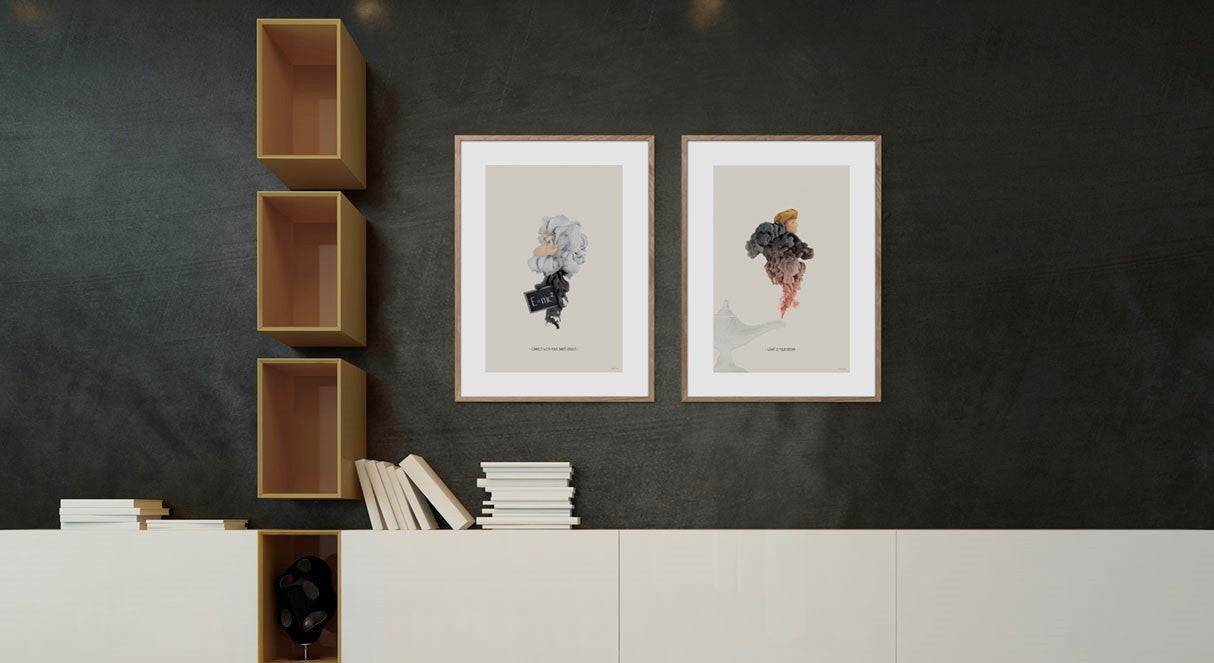 ChiCura Posters What Is Your Dream - 70x100cm Posters / Ink Multiple Color