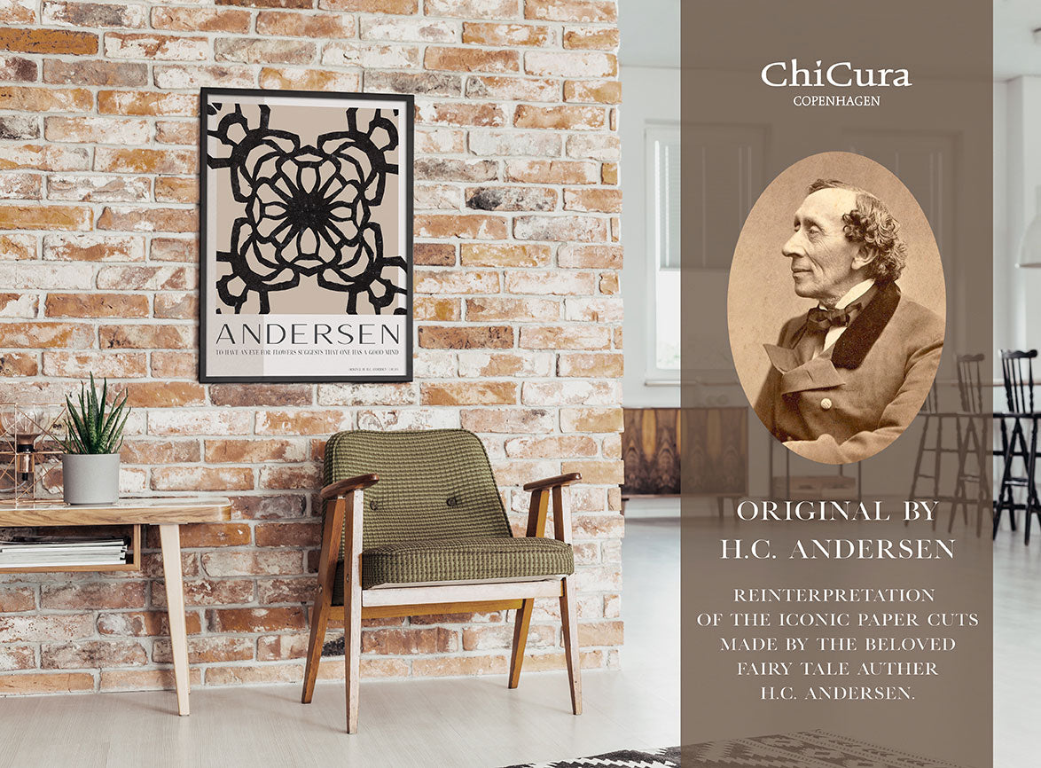 ChiCura Posters H.C. Andersen - Flower Mind Posters / H.C. Andersen