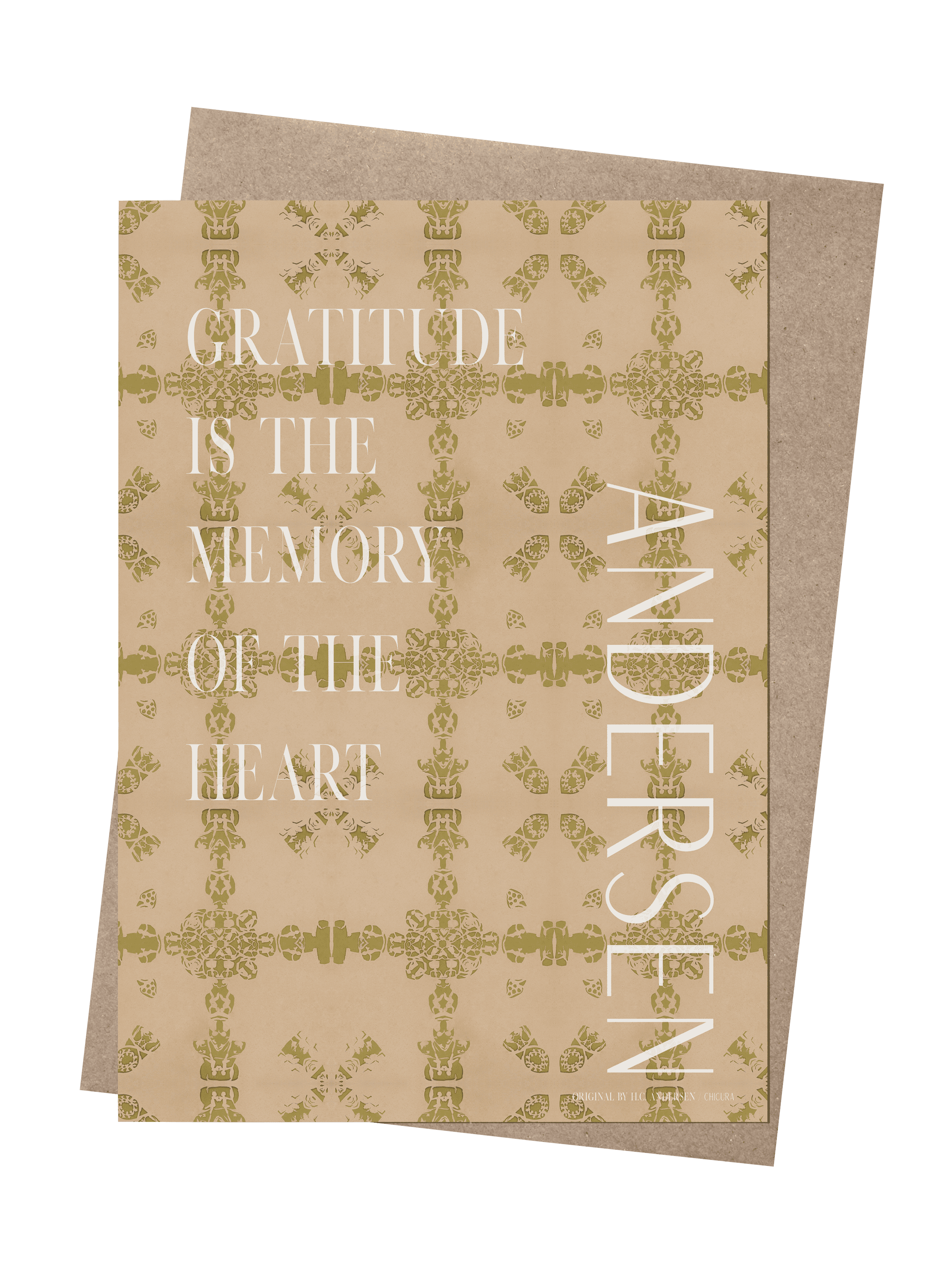 H.C. Andersen - Gratitude - ChiCura Copenhagen DK -