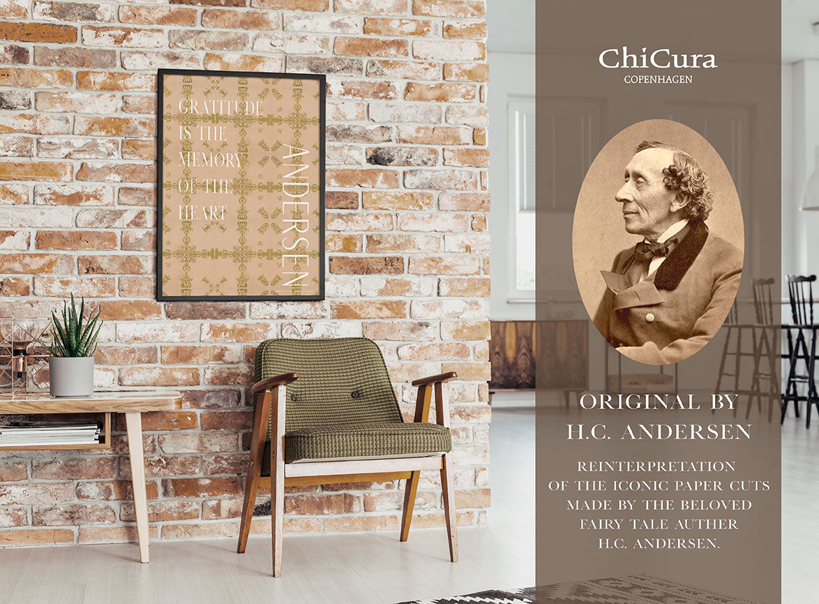 ChiCura Posters H.C. Andersen - Gratitude Posters / H.C. Andersen