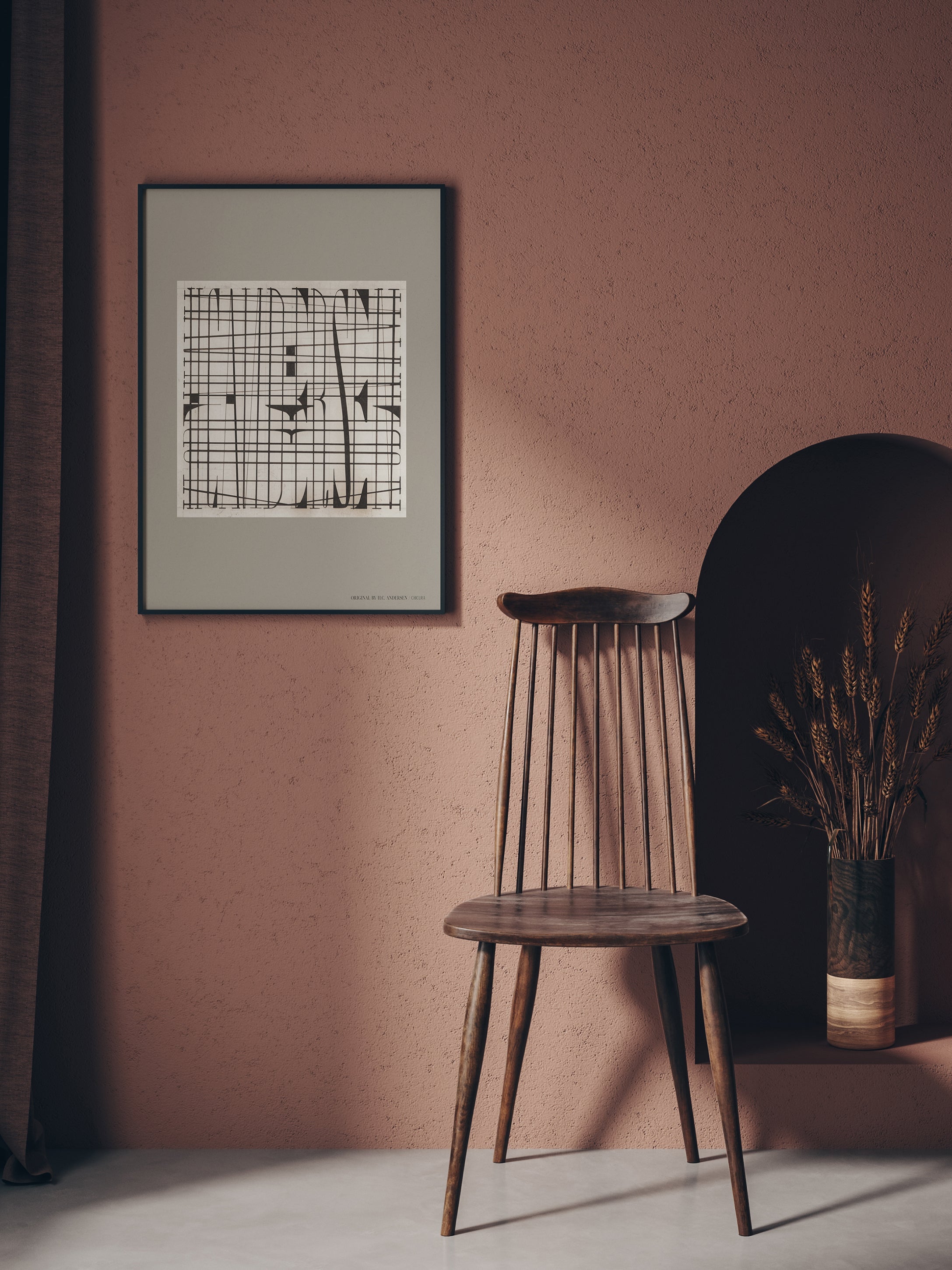 ChiCura Posters H.C. Andersen - Hidden Words Posters / H.C. Andersen Multiple Color