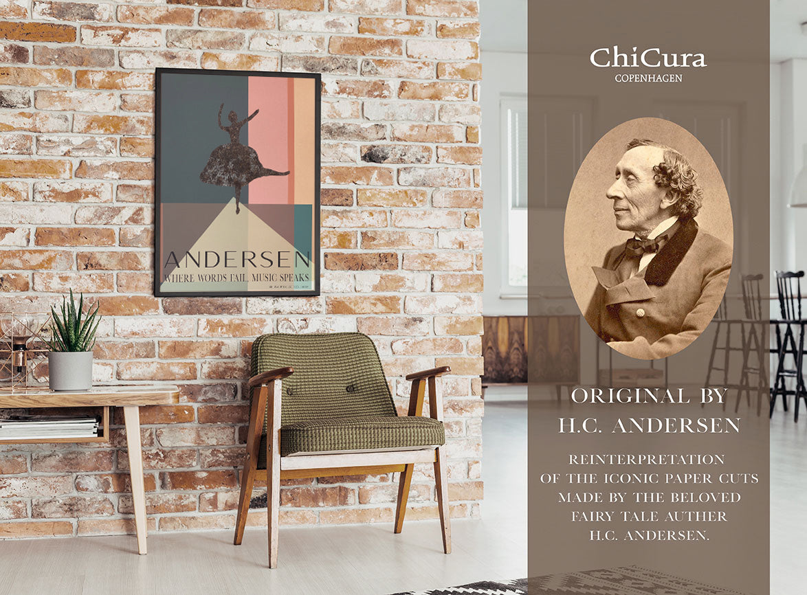 ChiCura Posters H.C. Andersen - Music Speaks Posters / H.C. Andersen