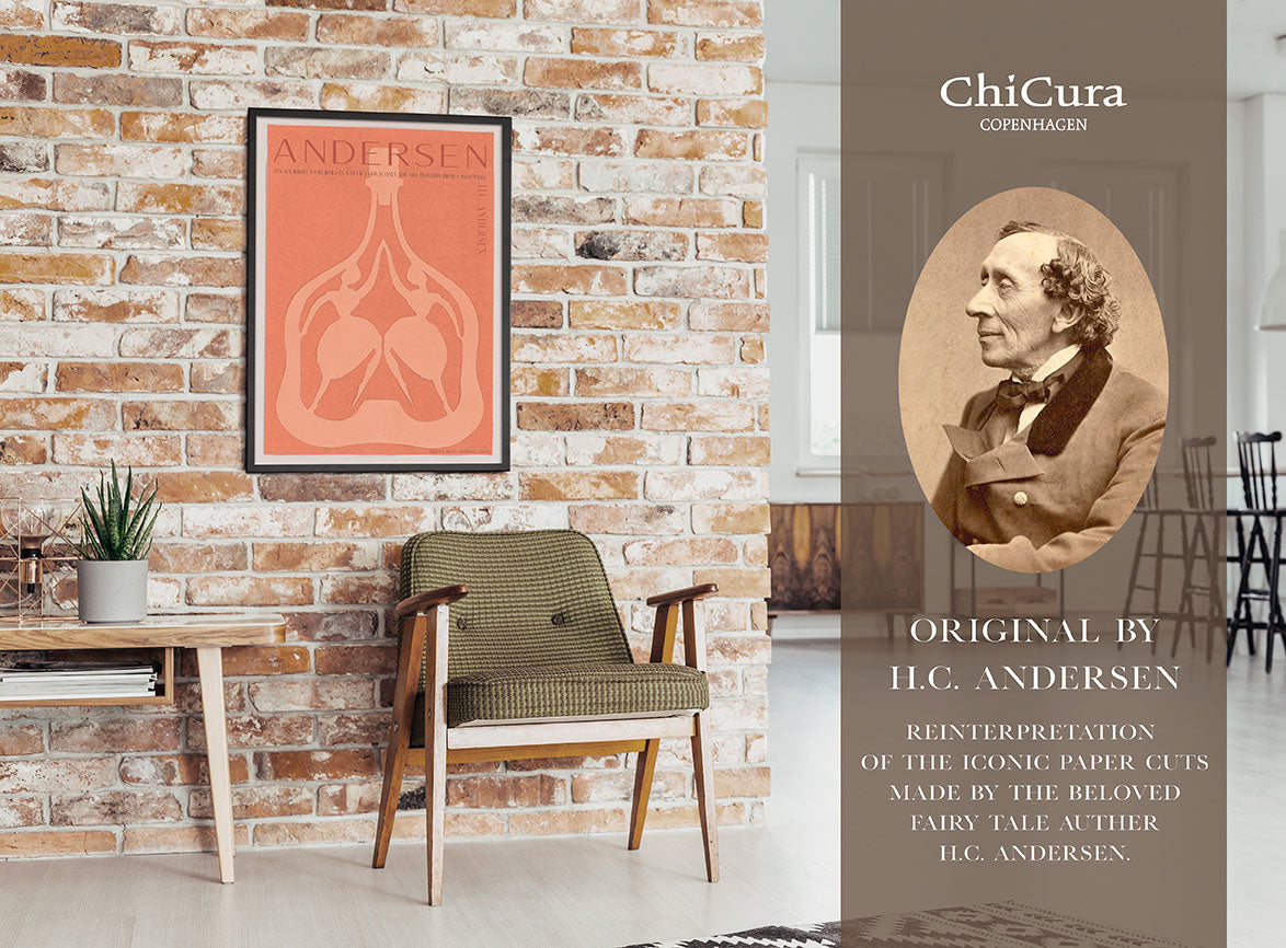ChiCura Posters H.C. Andersen - No Limit - Peach Posters / H.C. Andersen