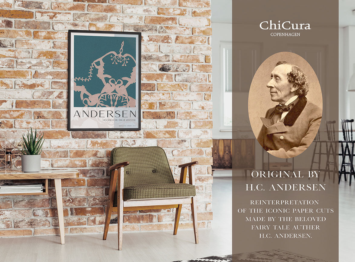 ChiCura Posters H.C. Andersen - Our Time Posters / H.C. Andersen