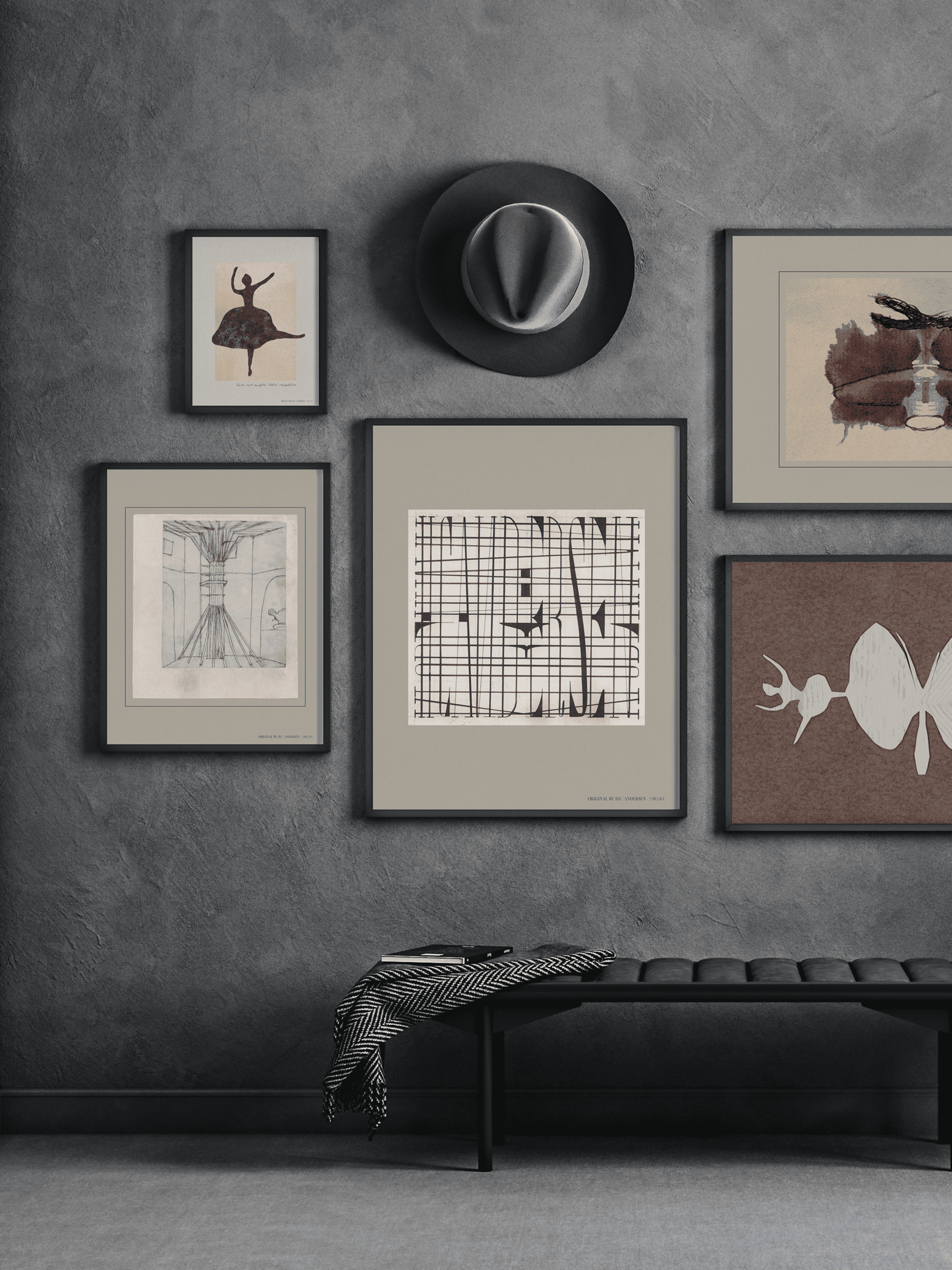 ChiCura Living, Art & Frames H.C. Andersen - The Chapel Florence Art Cards Multiple Color