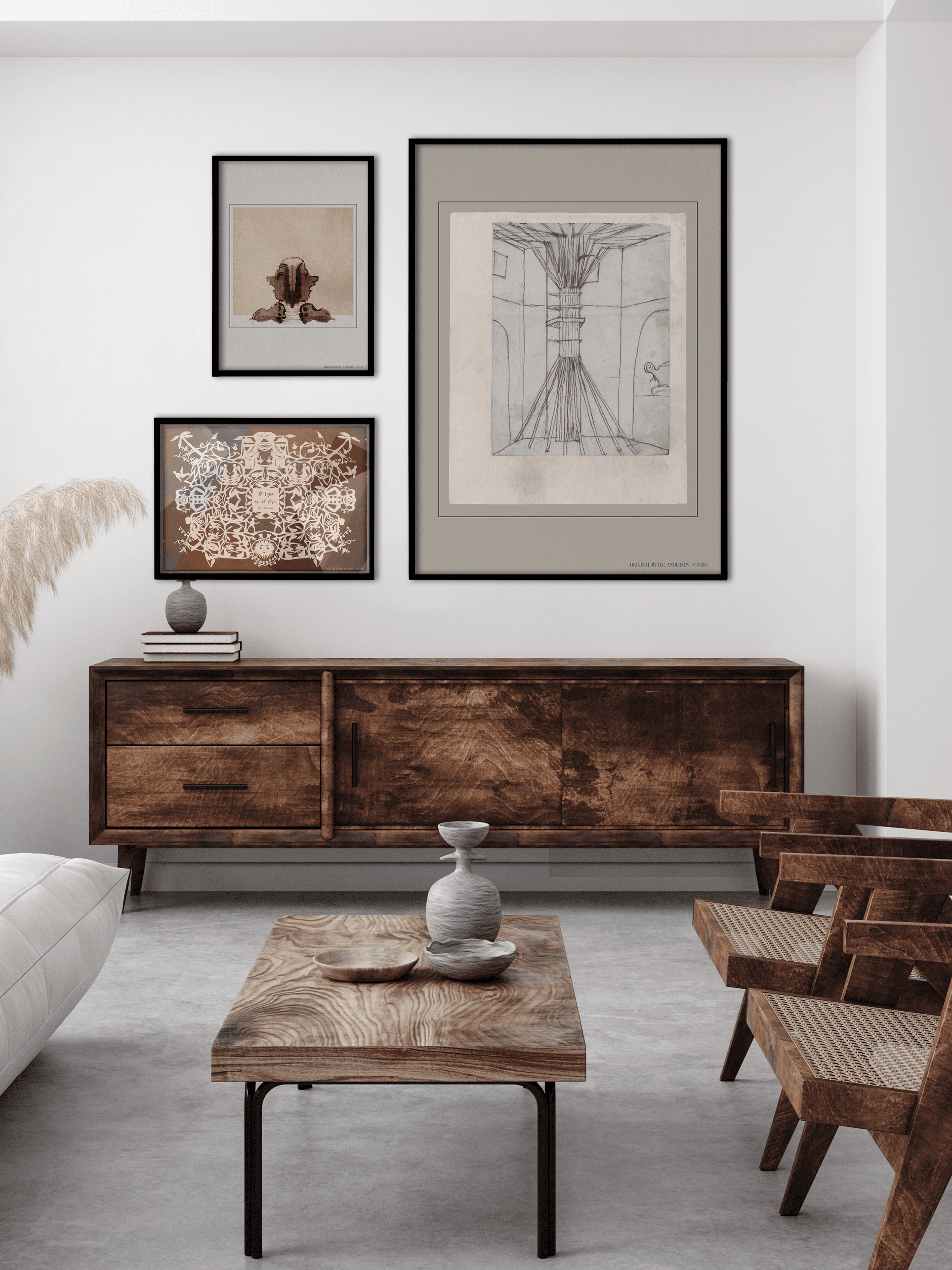 ChiCura Living, Art & Frames H.C. Andersen - The Chapel Florence Art Cards Multiple Color