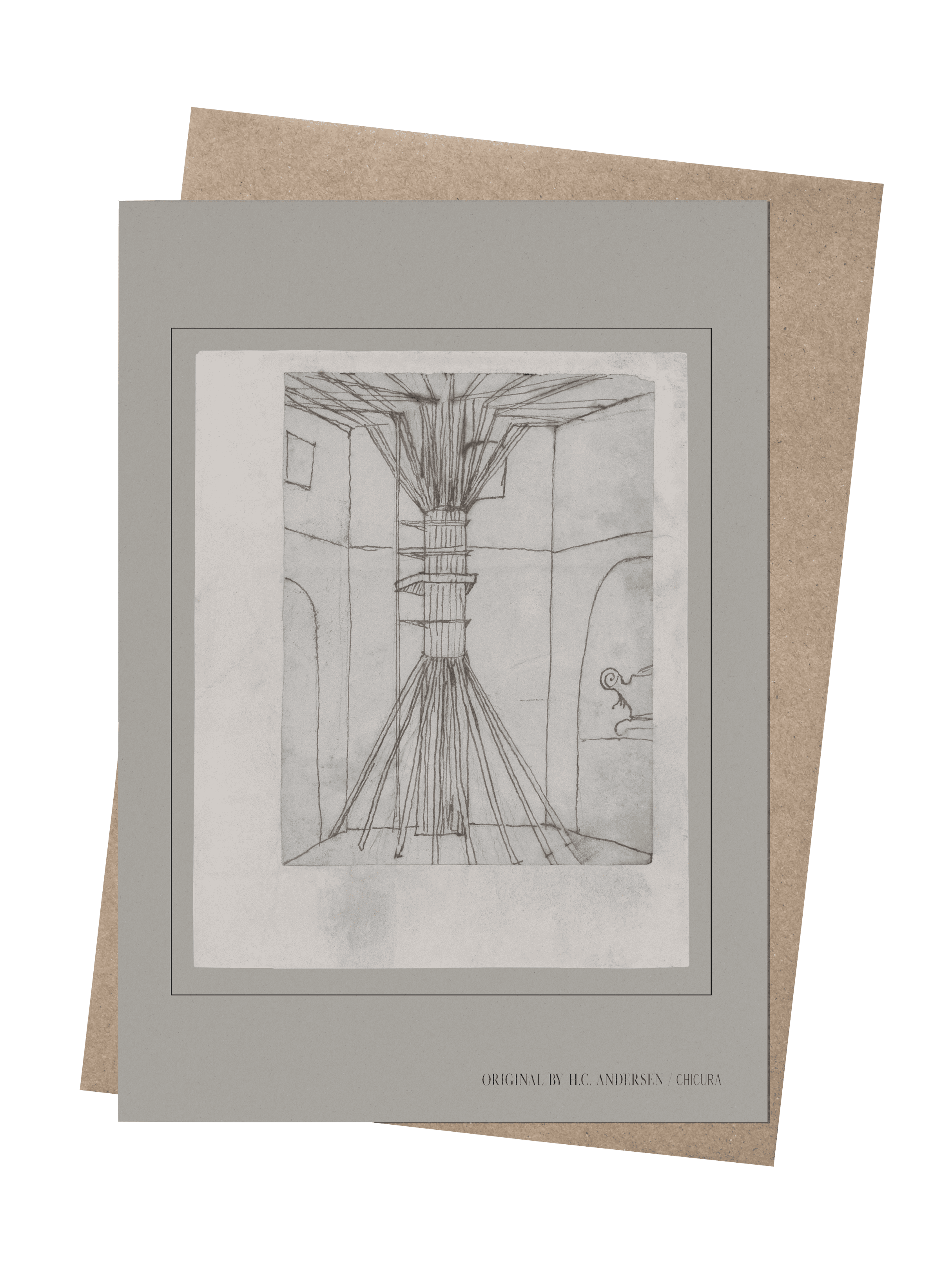 ChiCura Living, Art & Frames H.C. Andersen - The Chapel Florence Art Cards Multiple Color